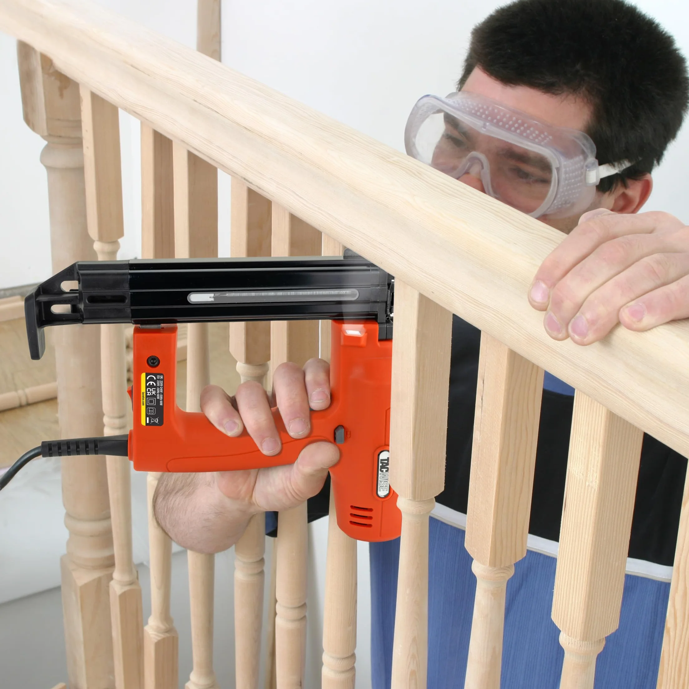 Tacwise 1165 Master Nailer Duo 35 Chiodatrice/Graffatrice Elettrica, Utilizza Punti tipo 91 e Chiodi tipo 18G