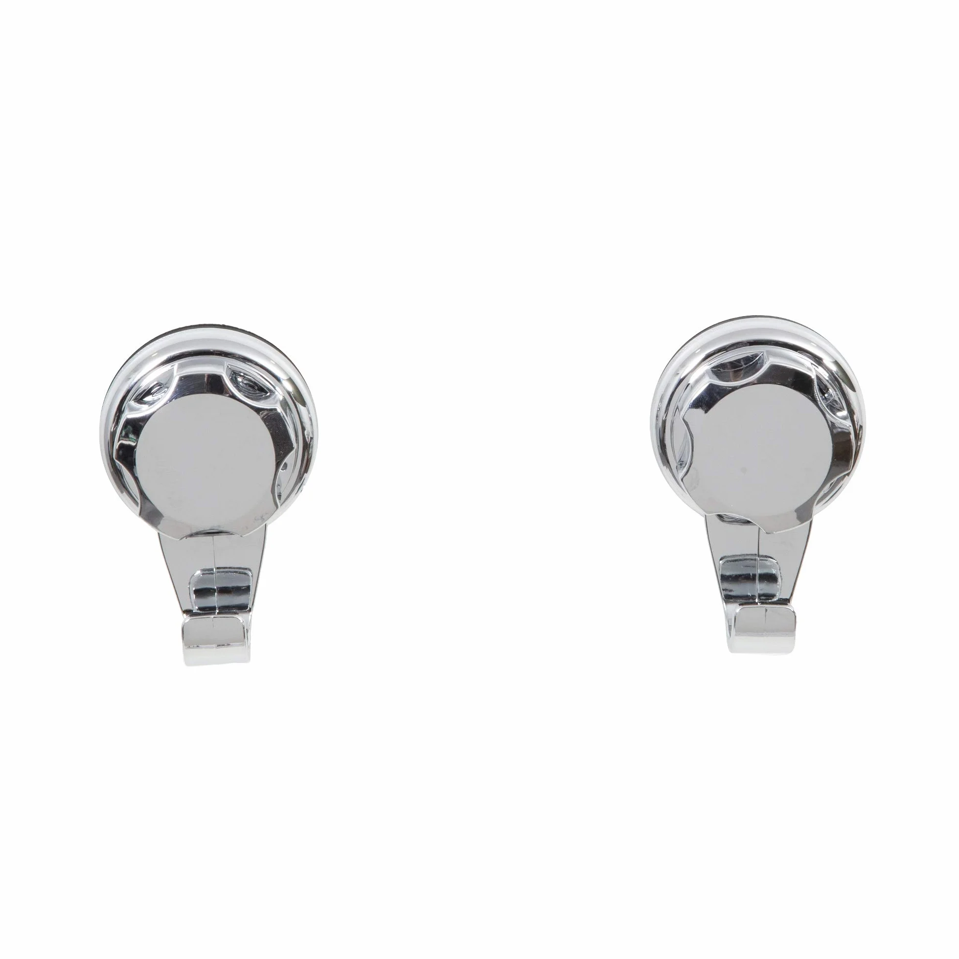 Compactor Bestlock Set 2 Ganci Piccoli da Parete, Fino a 3 kg, Acciaio Cromato Antiruggine, RAN4714