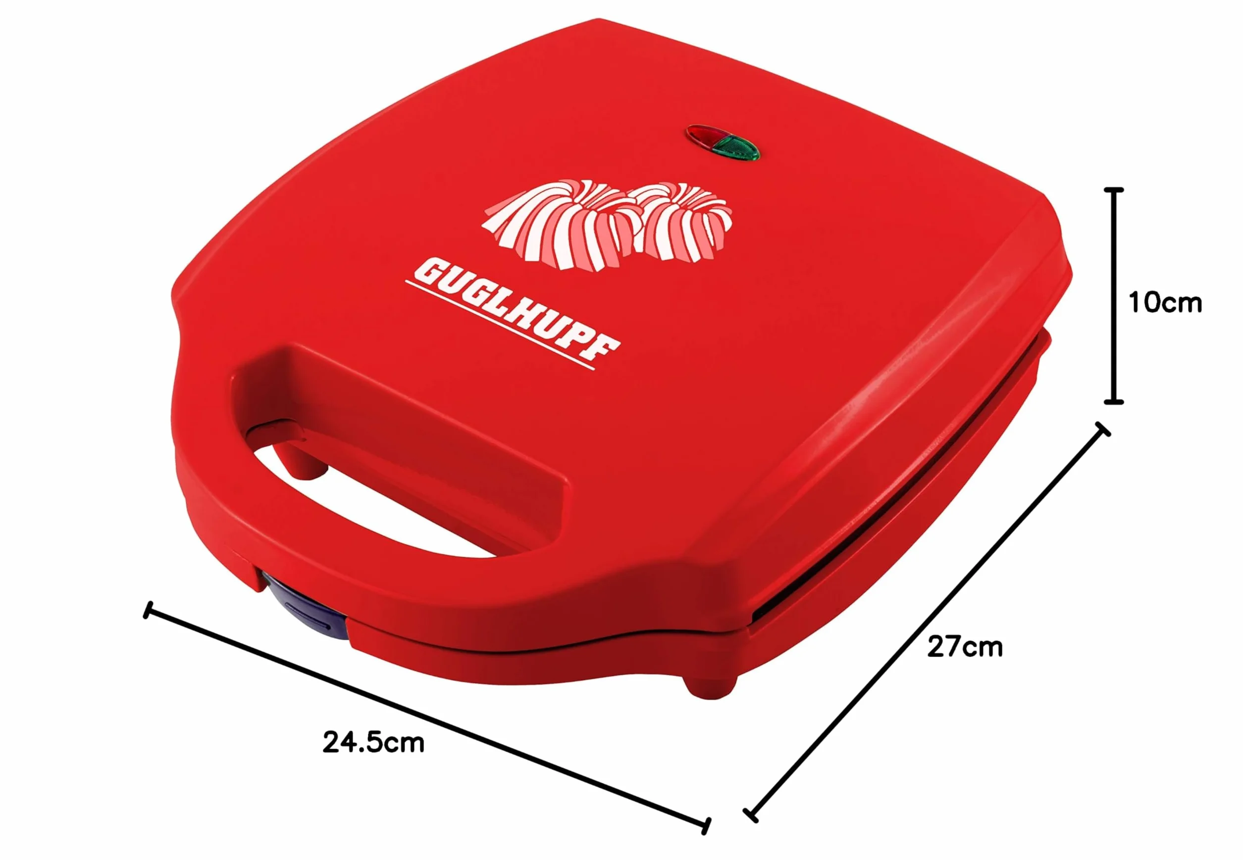 Kalorik TKG CKM 1002 R - Panettiera, colore: rosso, 900