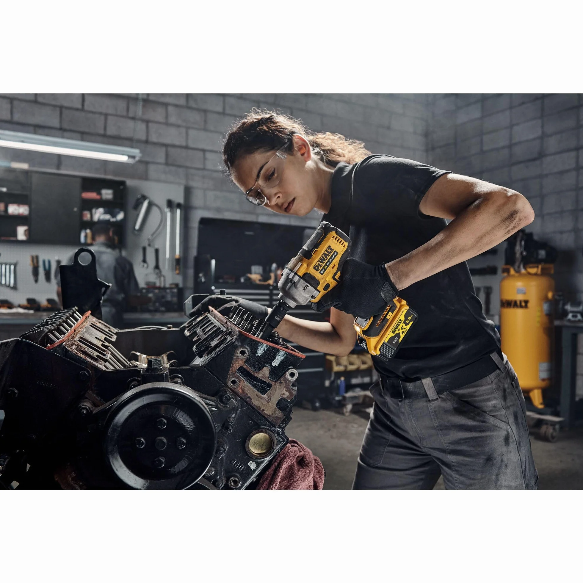DEWALT DCF891N-XJ Avvitatore ad impulsi alta potenza 18V XR BRUSHLESS attacco 1/2" HOG RING.
