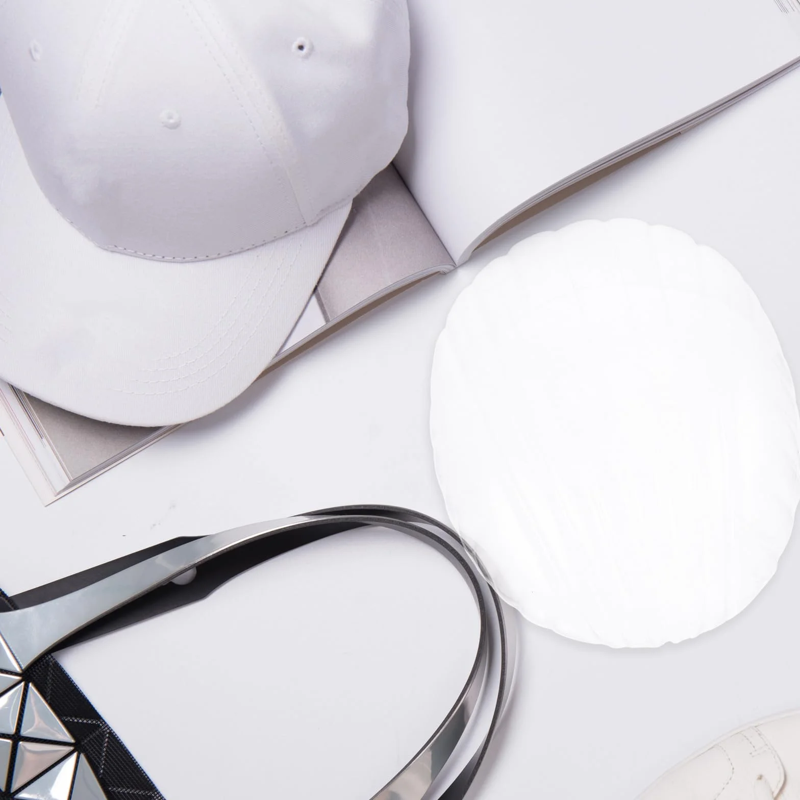 Veemoon Supporti per Cappelli in PVC 10 Pezzi Inserto Modellante per Cappellini da Baseball e Berretti Porta-Berretti Interno Uomo Donna per Conservazione e Esposizione Abbigliamento