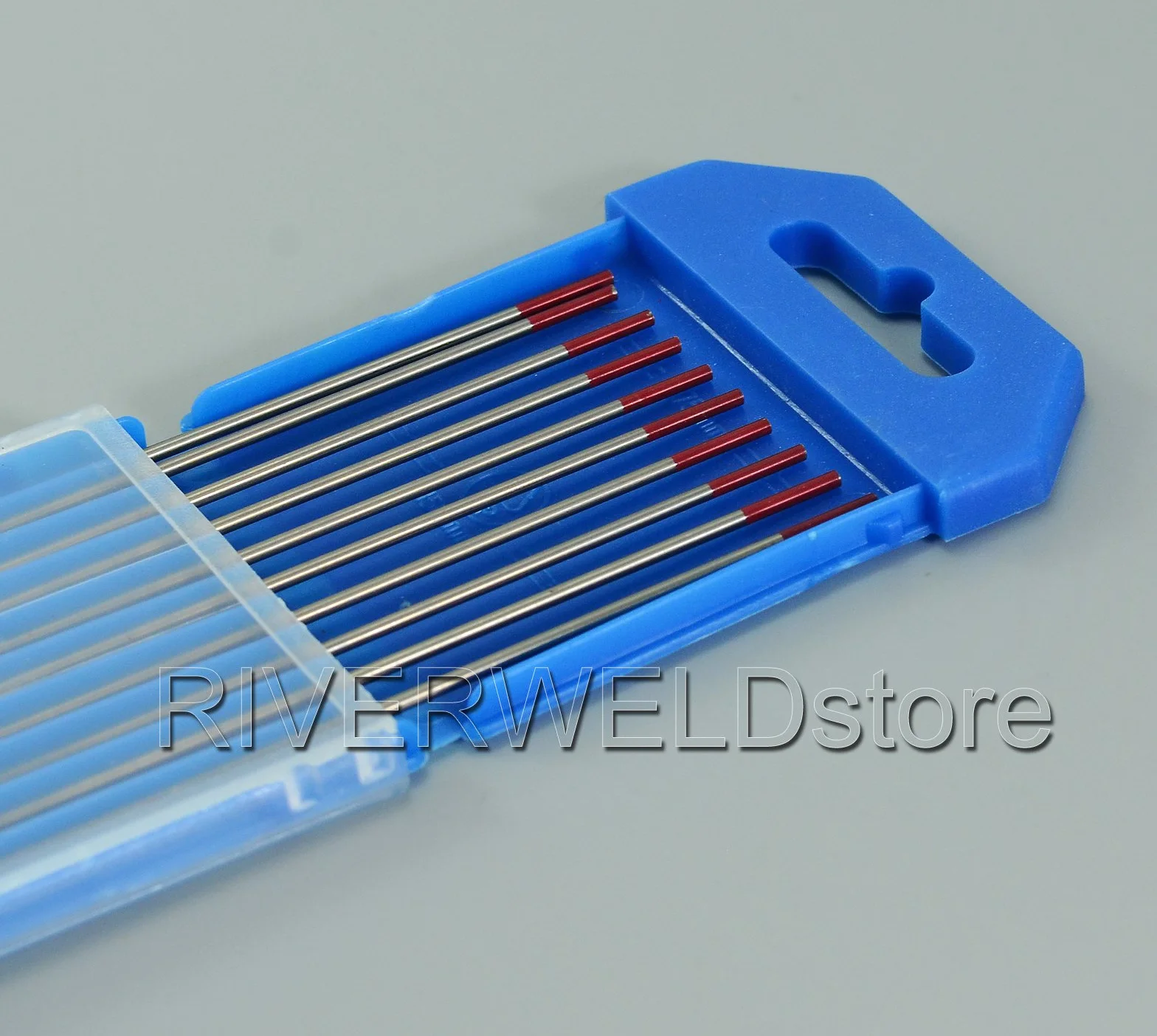 RIVERWELD 2% thoriated WT20 rosso saldatura TIG elettrodi tungsteno 1,6mm x 175mm 10pk
