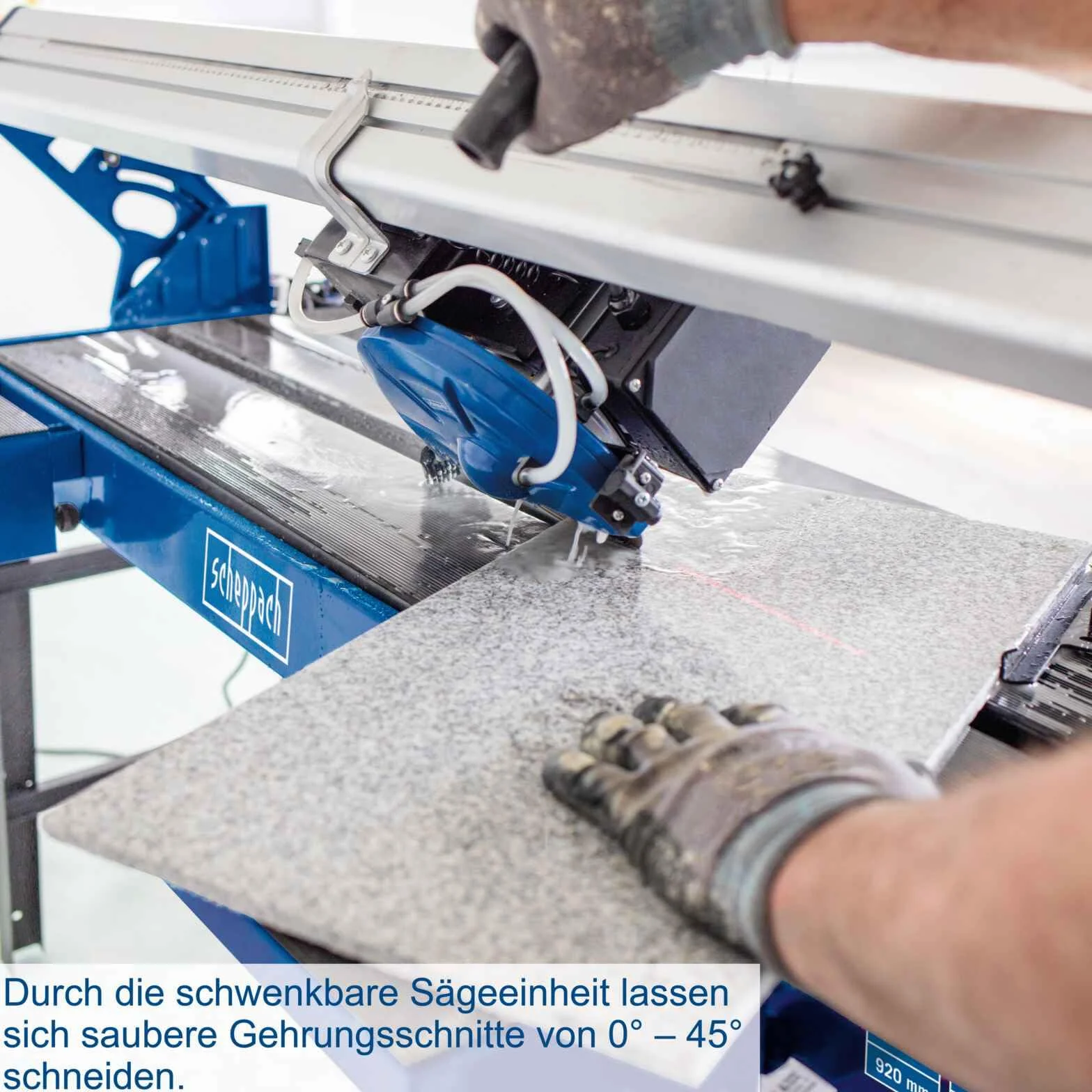 Scheppach Tagliapiastrelle fs3600, 1 pezzi, blu/argento/nero, 5906706901