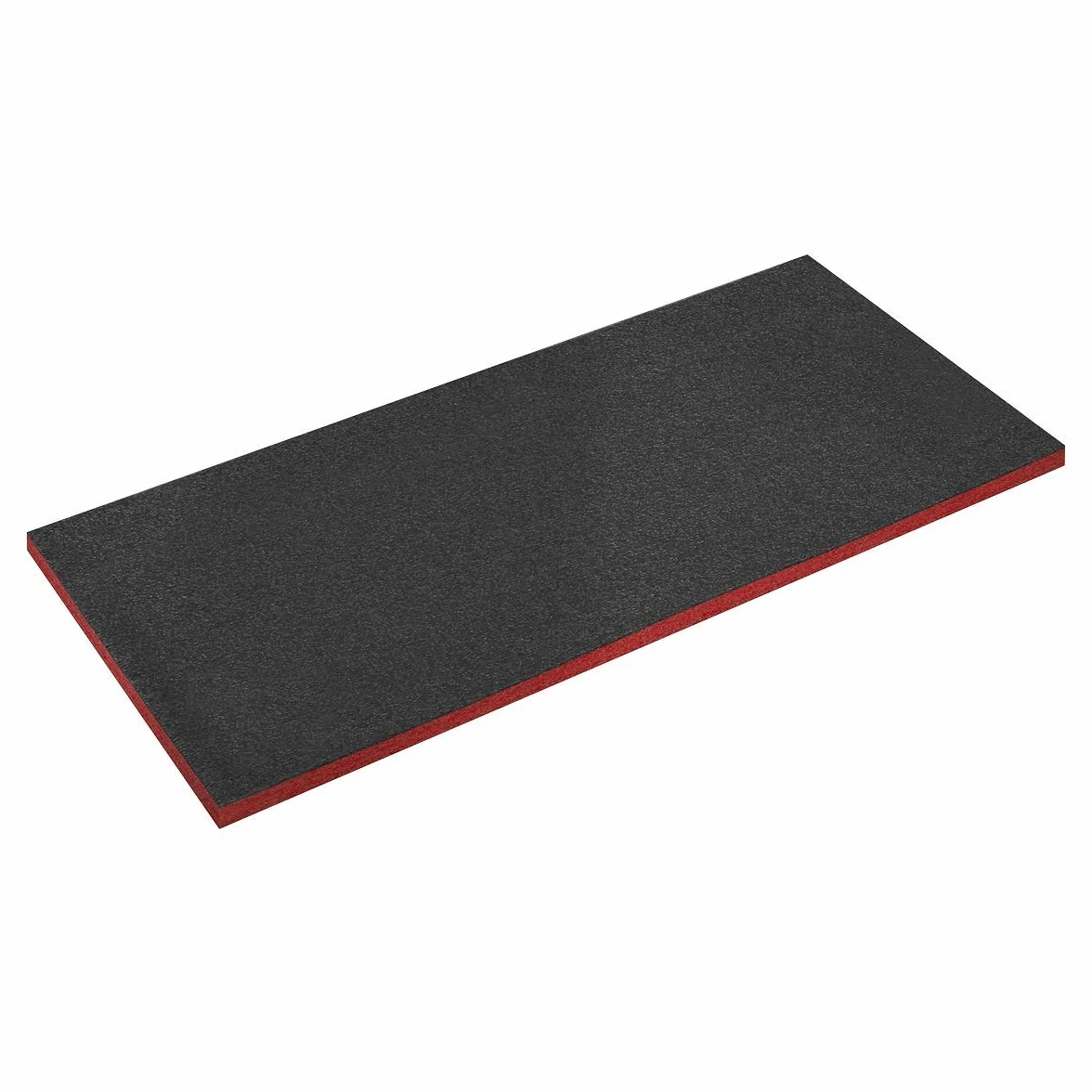 Sealey SF30R Shadow Foam Easy Peel - Schiuma portautensili, 1200 x 550 x 30 mm, Colore: Rosso/Nero