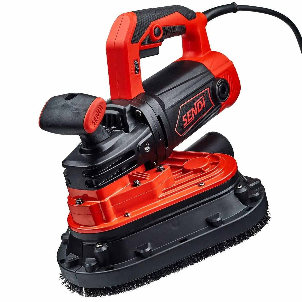 Smerigliatrice universale SENDI TRIPPLE GS - Levigatrice per superfici come calcestruzzo, adesivo, vernice ecc - Tre assi rotanti intercambiabili - Motore potente - 2450 W e 230 V - Include lucidatura