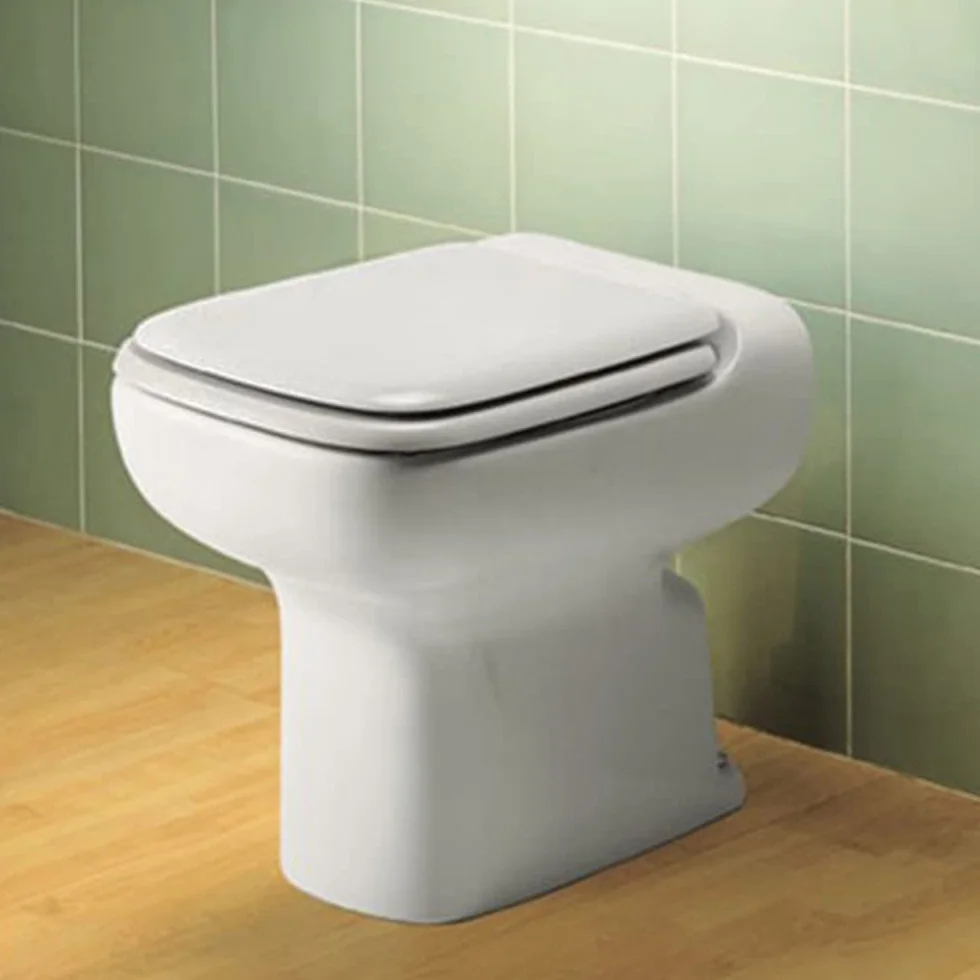 Coprivaso wc water sedile Conca Ideal Standard, modello Compatibile Dedicato, cerniere metallo cromo (Bianco Ideal Standard)