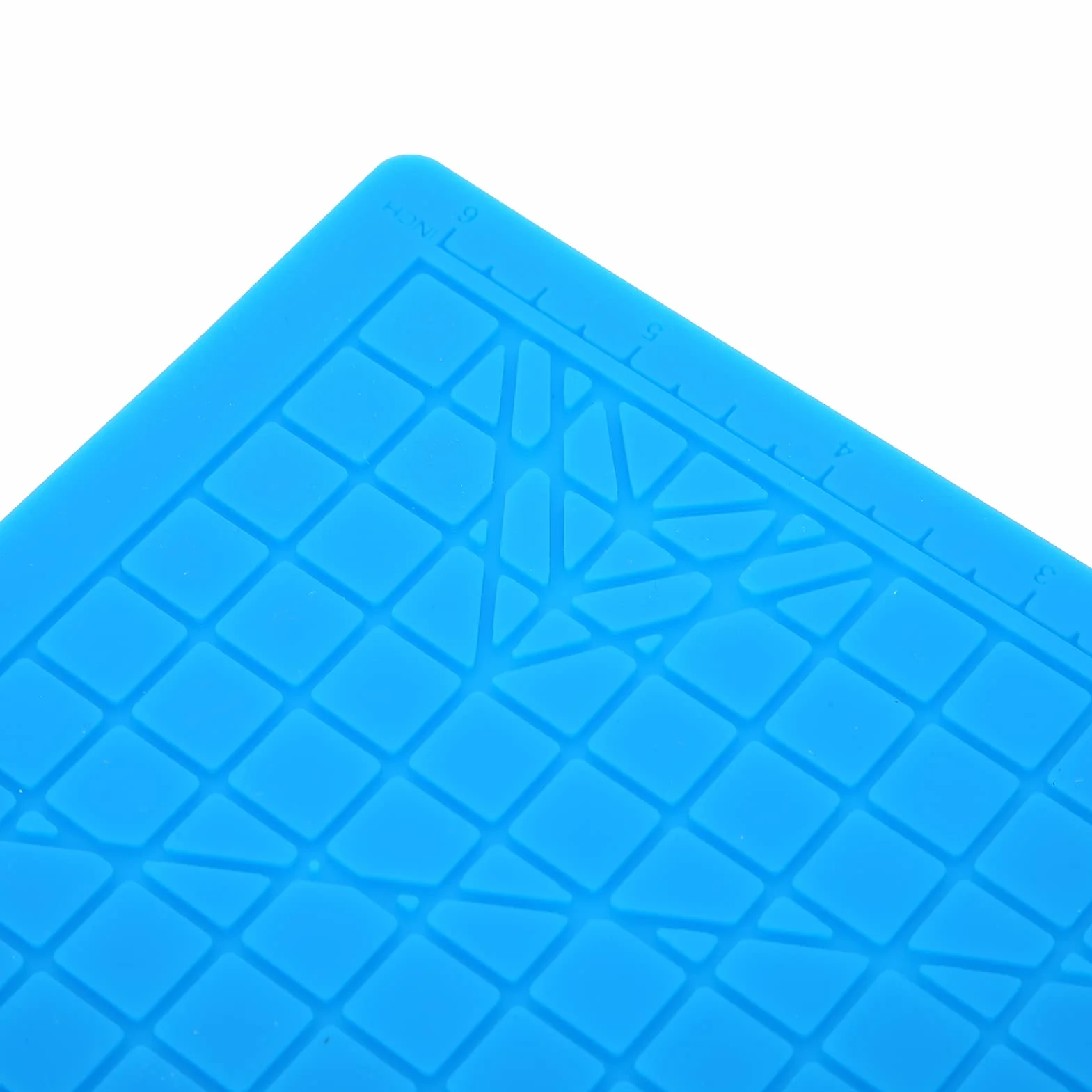 Tappetino per Design 3D, Tappetino per Penna per Stampa 3D in Silicone con Tappi per le Dita, Tappetino per Modelli di Base in Silicone Flessibile 3D, Disegni a Più Forme per Penne per Stampa 3D, Rega