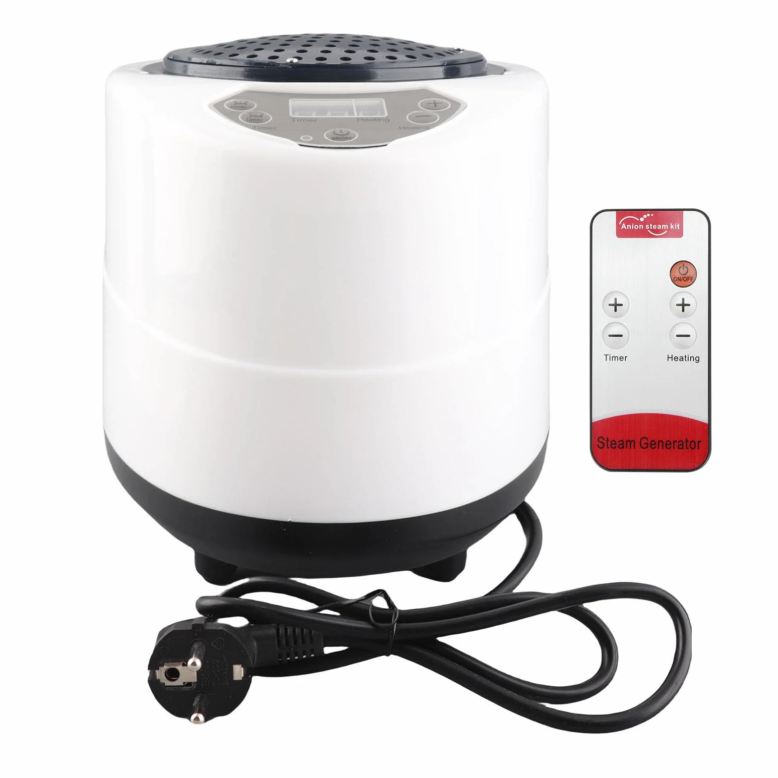Generatore di Sauna In Plastica Pvc 2.8L 1500W Per Macchina Per Fumigazione Terapia Corpo Tenda Spa Terapia A Vapore Domestica Eu 220V