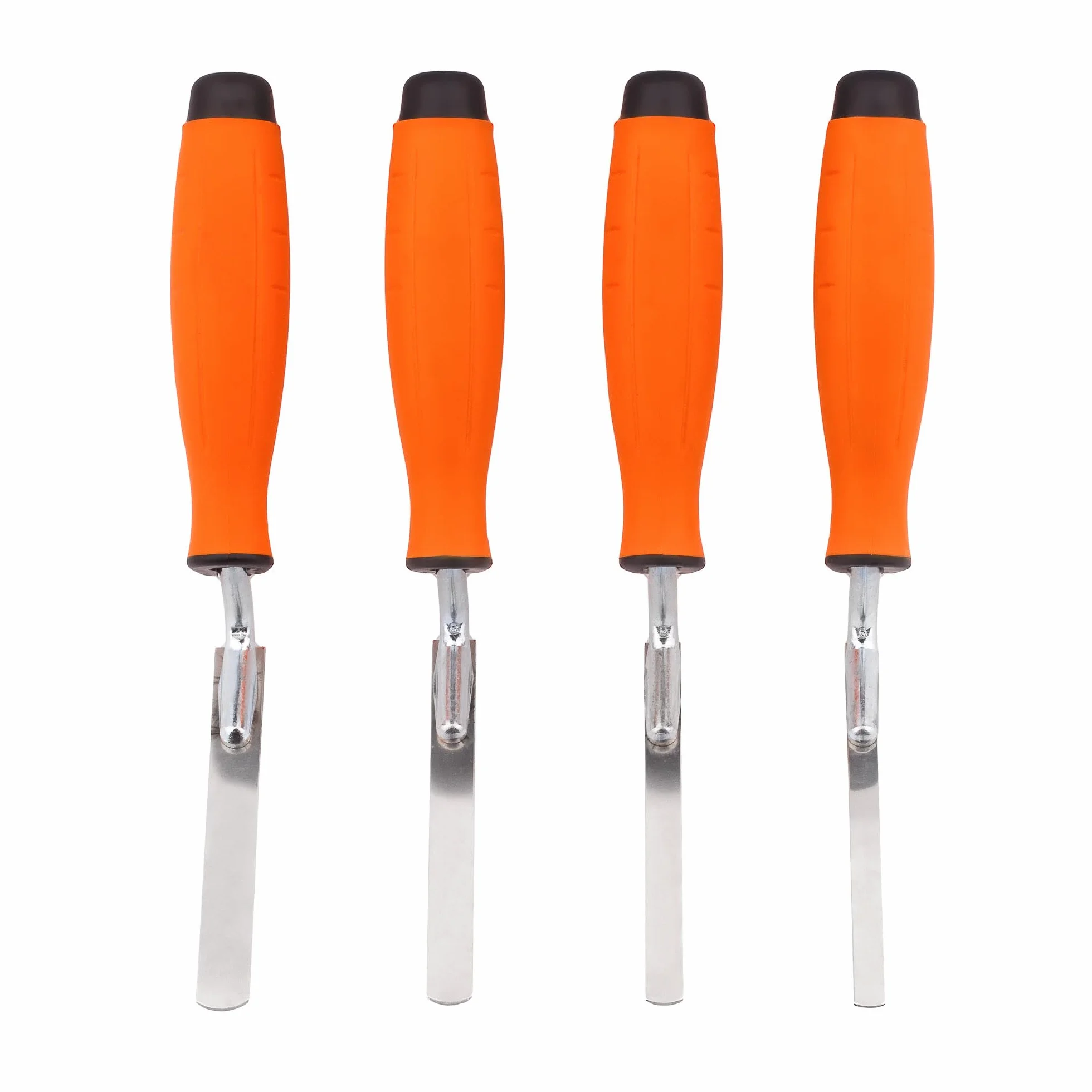 Mivos Cazzuola per Fughe e Mattoni, 8 mm/Cazzuola per Stuccatura con Lama Flessibile in Acciaio Inox/Spatola per Fughe con Impugnatura Antiscivolo/Prodotto in UE