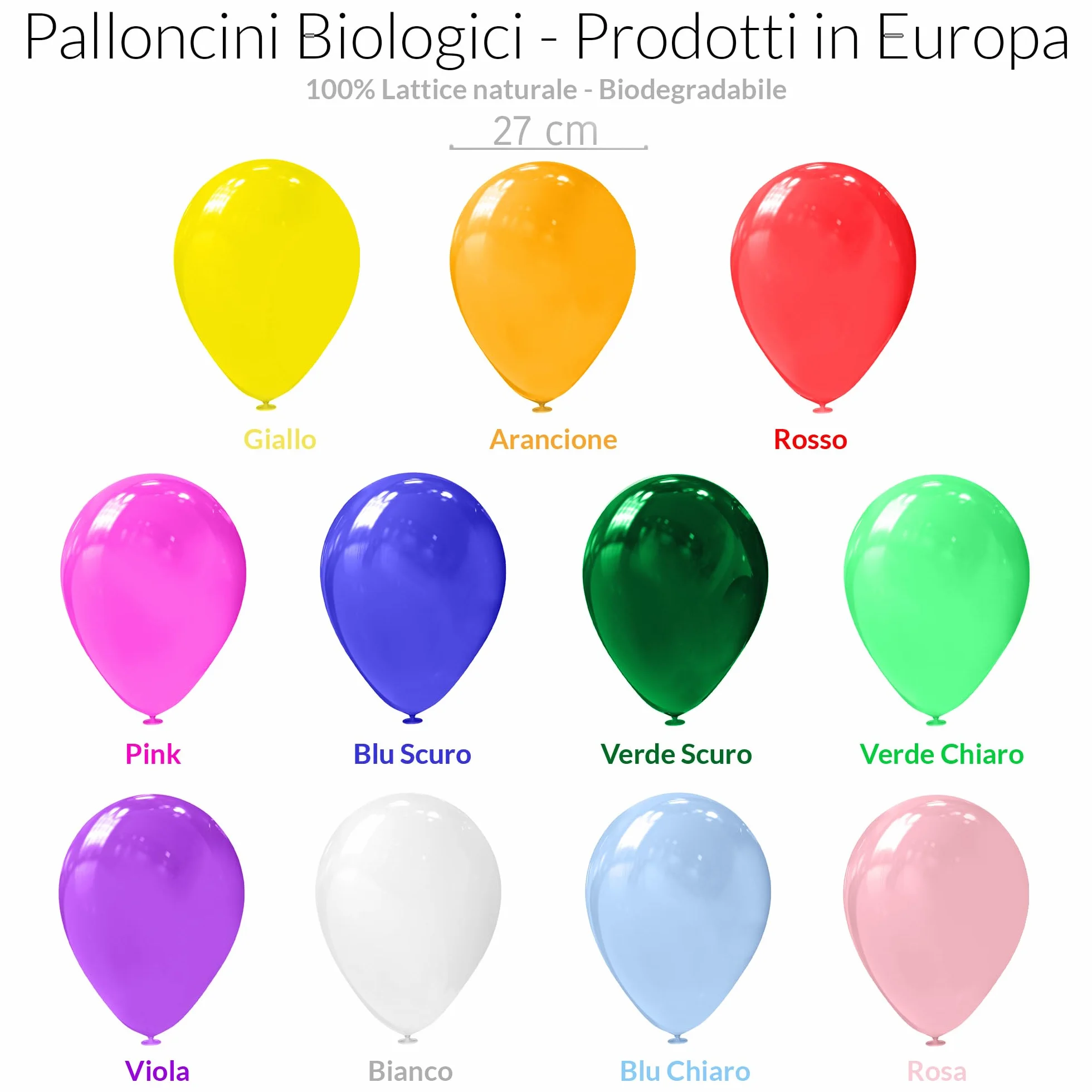 Palloncini compleanno •100 Pezzi • Prodotto in Europa • Palloncini Colorati • 100% Lattice naturale • palloncini pastello compleanno bambina e bambino • palloncini colorati misti • feste
