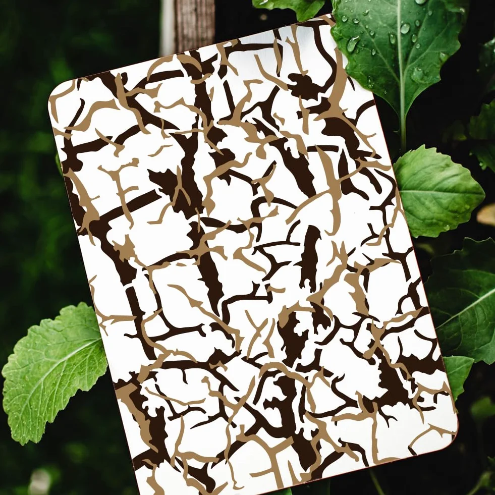 FINGERINSPIRE stencil per crepe 21 x 29,7 cm riutilizzabili decorazione fai da te legno pareti tessuto carta mobili