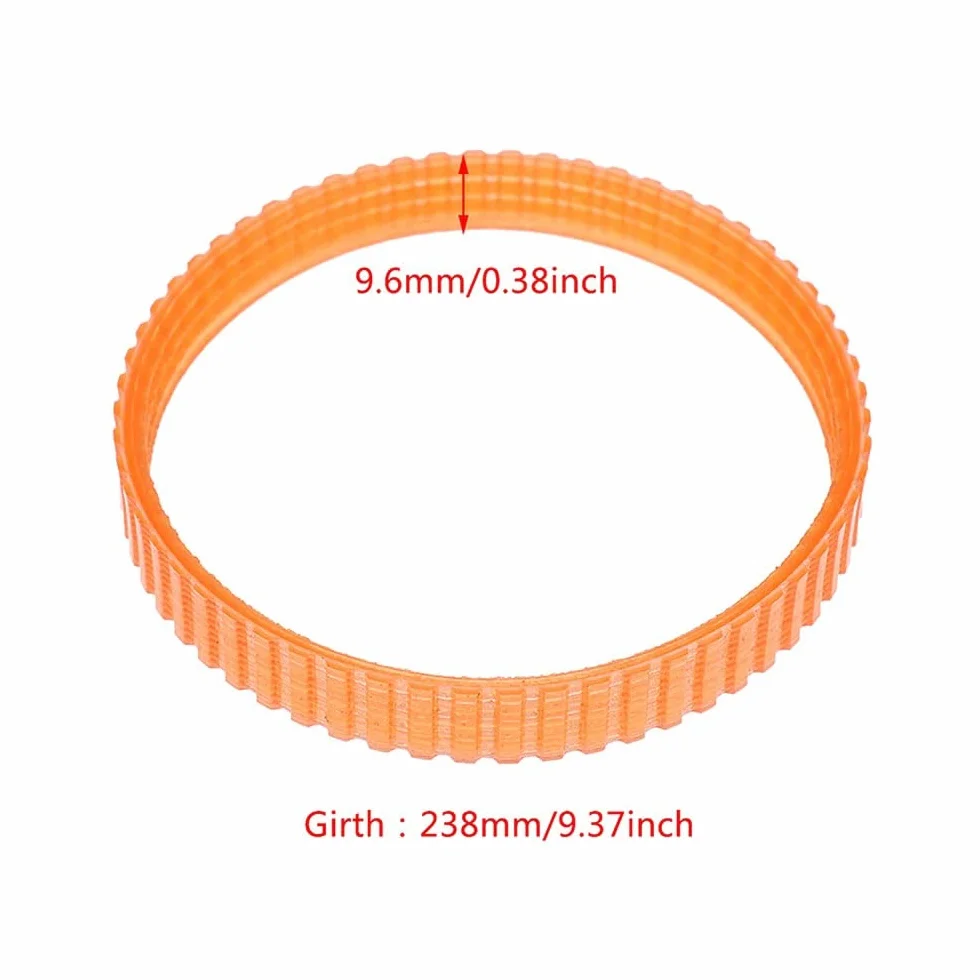 Cinghia di trasmissione per pialla adatta per Makita KP0800X, cinghia di trasmissione per pialla elettrica, 2 pezzi/confezione