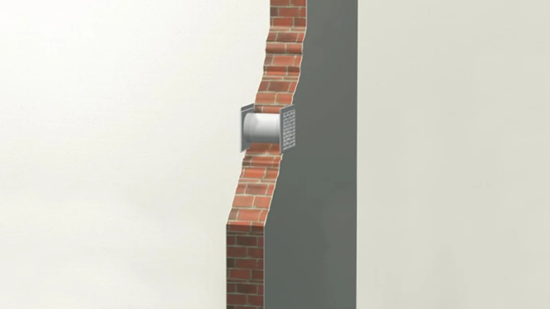 Vortice Aspiratore Elicoidale Punto Ghost Condotti Bianco