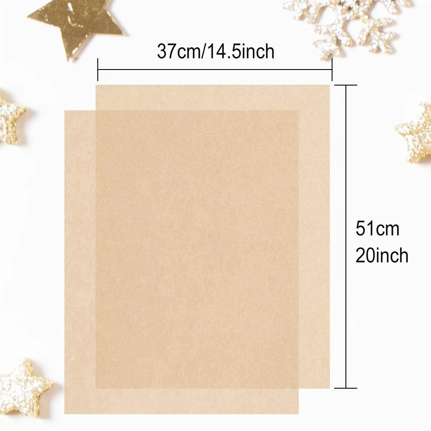 Carta Velina Marrone 60 Fogli 50 x 37 cm Artigianato Compleanno