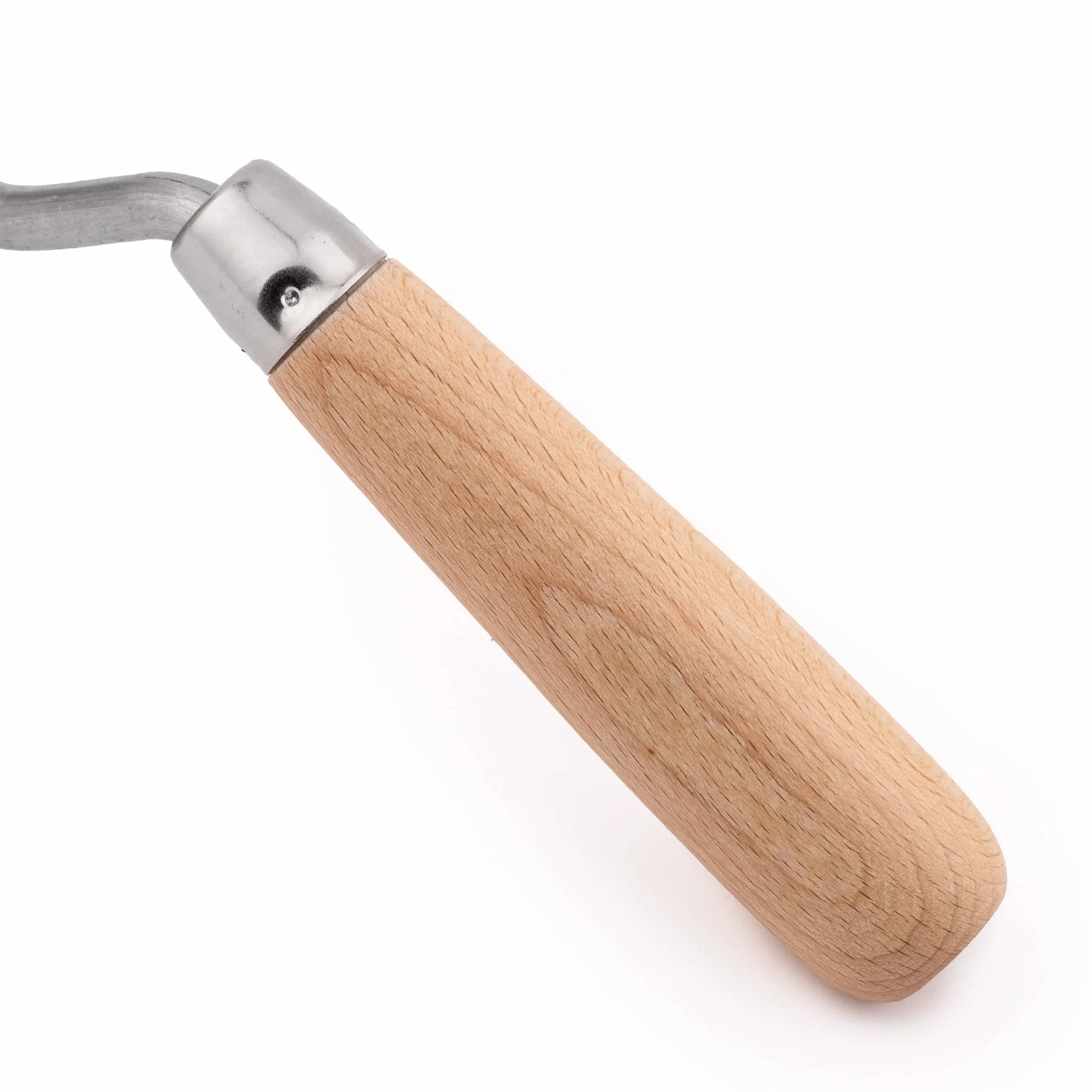 Mivos Cazzuola Angolare Esterna 80 x 60 mm in Acciaio Inox - Spatola Angolare per Stucco per Angoli Esterni - Manico in Legno - Spatola Antiruggine - Angolo di 90° - Prodotto in UE
