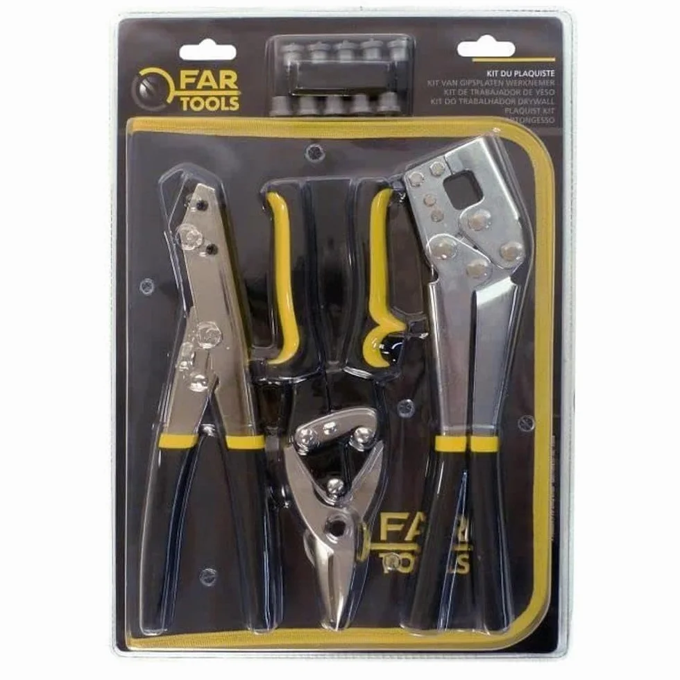 Fartools 212011 - Kit per rifiniture di interni: taglierina, roditrice, incastonatrice