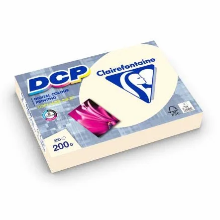ramette di 250 fogli di Carta DCP Avorio, A4, 200 g/m²