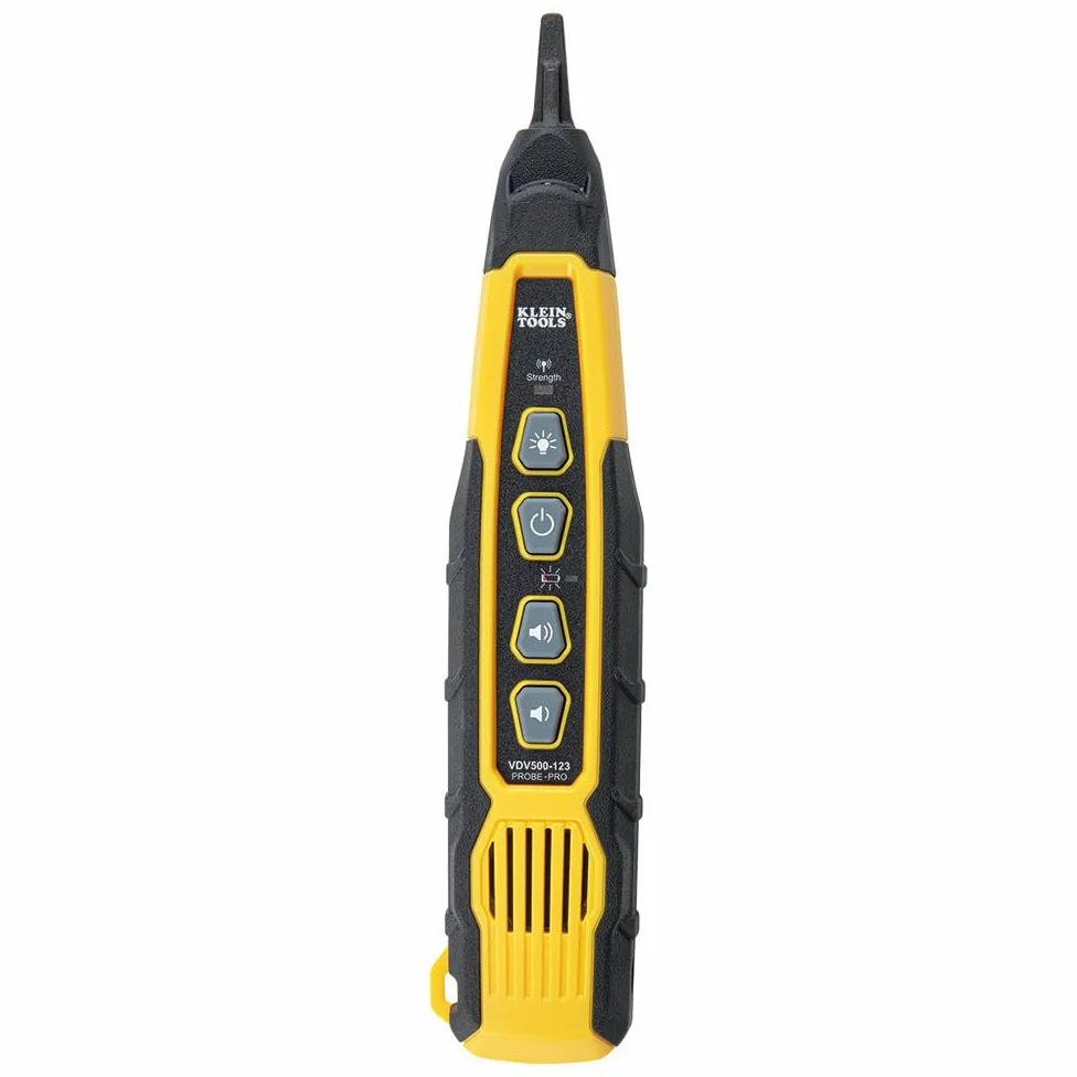 Klein Tools VDV500-123 | Sonda Di Tracciamento Probe PRO | Traccia Fili Non Attivi | Illuminazione Integrata | Jack Cuffie 3,5 Mm