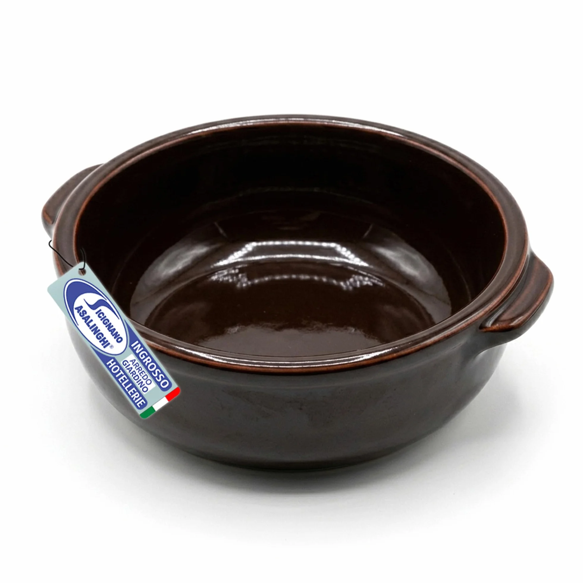 Tegamino in Terracotta Smaltata Ø 15,5 x 5,5 cm do Forna i Gazu