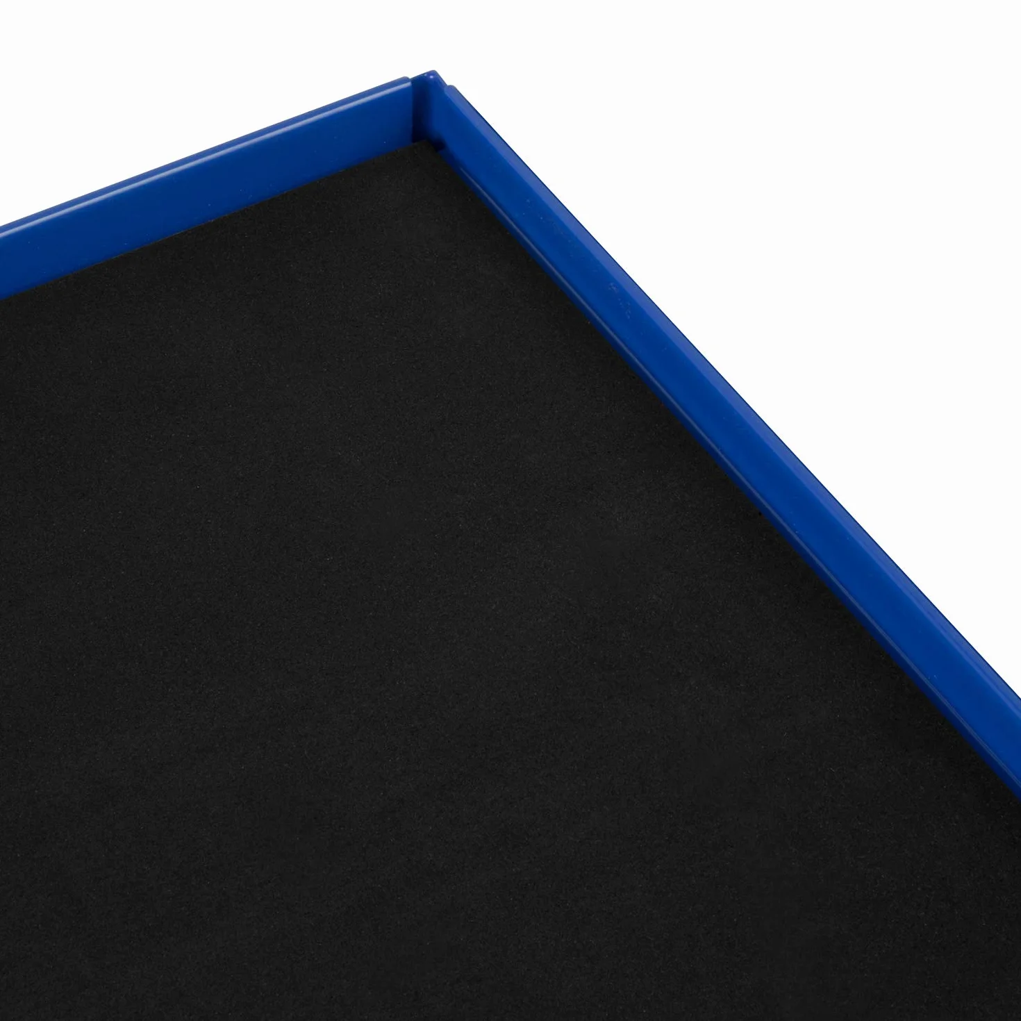 EBERTH Carrello da officina, carrello portautensili in metallo, vuoto, 10 cassetti, verniciato a polvere blu, 2 ruote piroettanti con freno, cassetta portautensili, arrotolabile, per autofficina