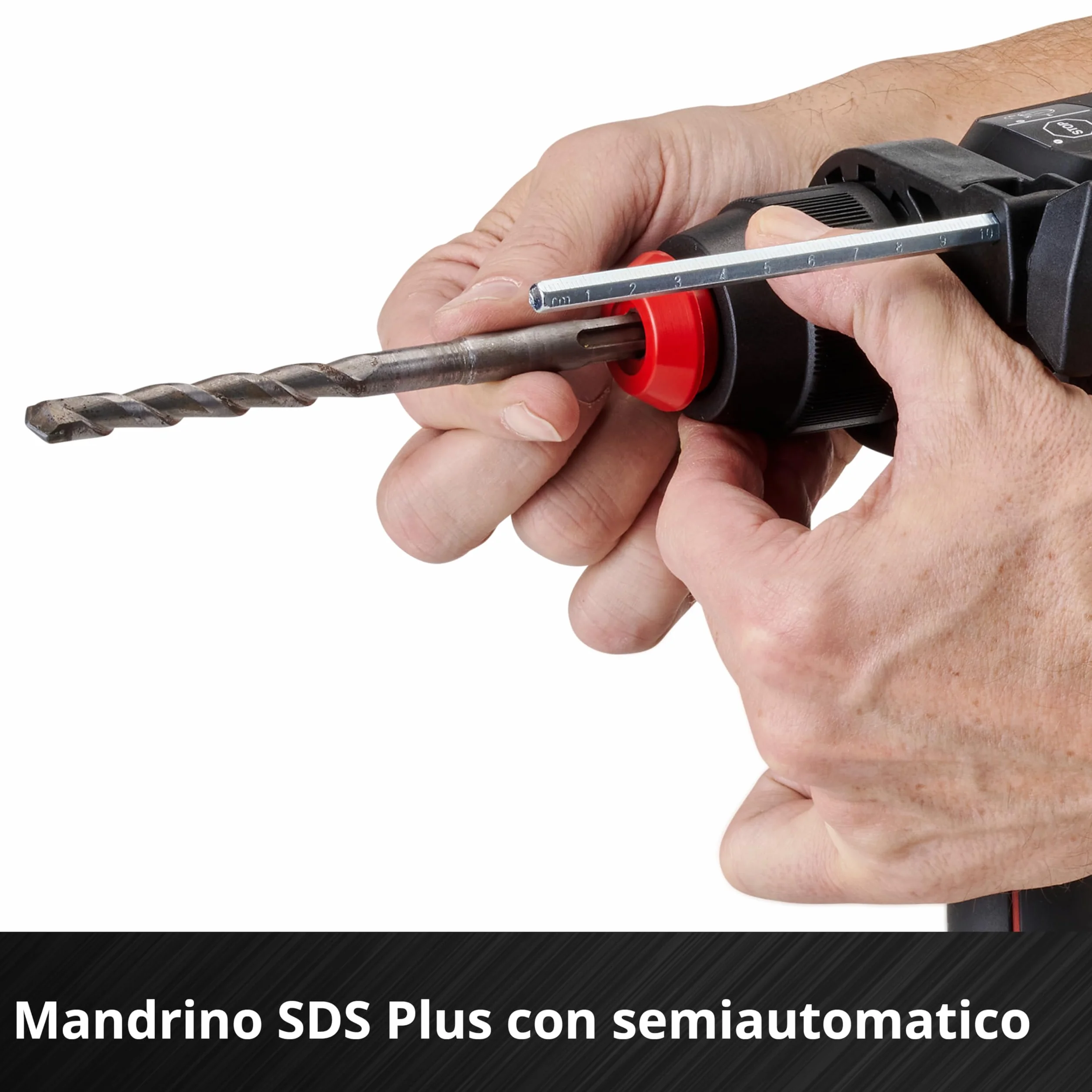 Einhell Professional Tassellatore a batteria TP-HD 18/26 Li BL-Solo Power X-Change (18 V, brushless, 2,6 J, SDS-plus, percussione pneumatica, 4 funzioni, valigetta, senza batteria)