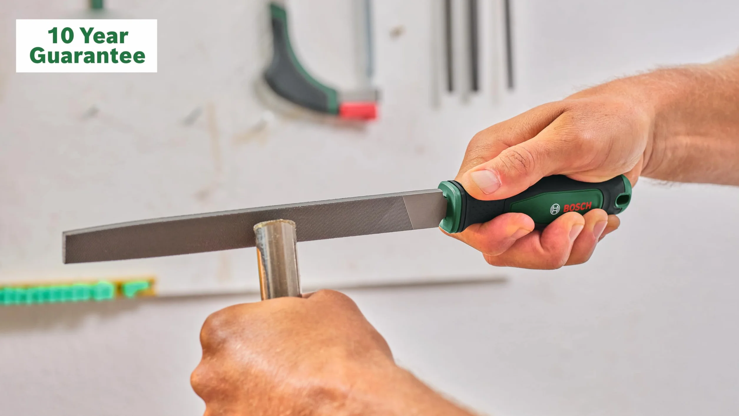Bosch Lima piatta per metallo da 200 mm / 8&,quot, (Accessori Utensili Manuali)