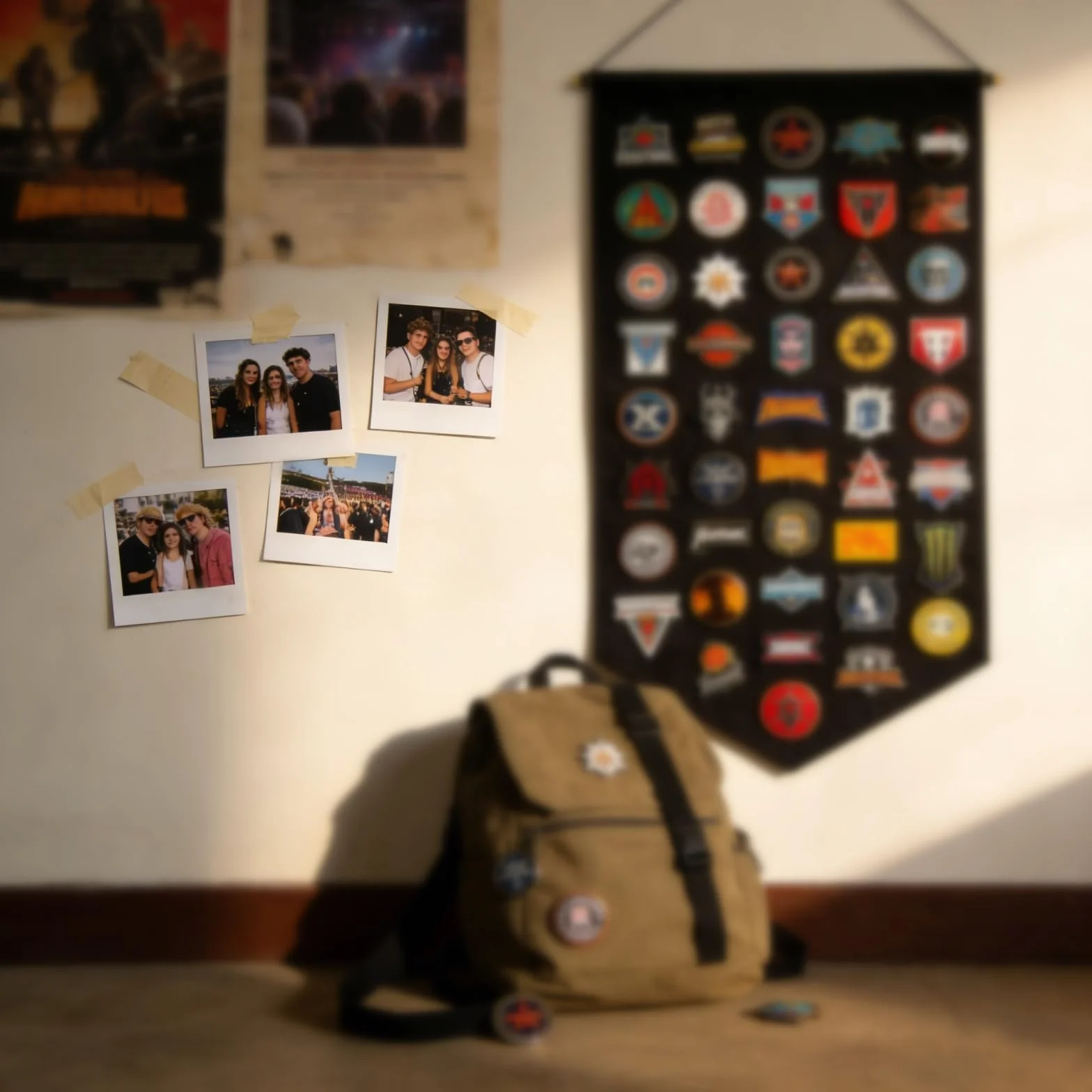 Winmany Espositore da parete per spille e gioielli in tela smaltato, organizer collezione (nero)