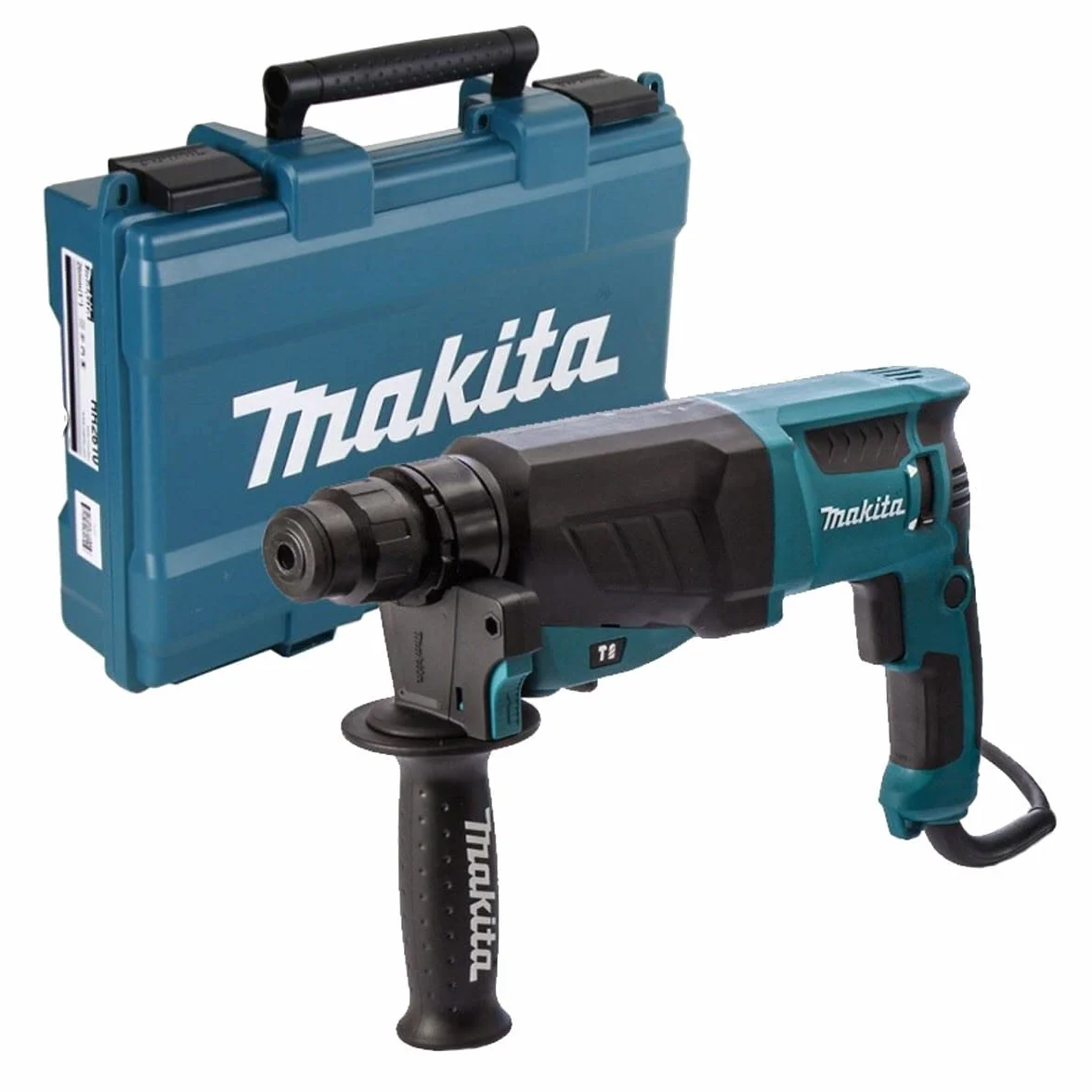 Makita HR2630 Tasselllatore SDS-Plus con 3 Funzioni, Blu, 26 mm