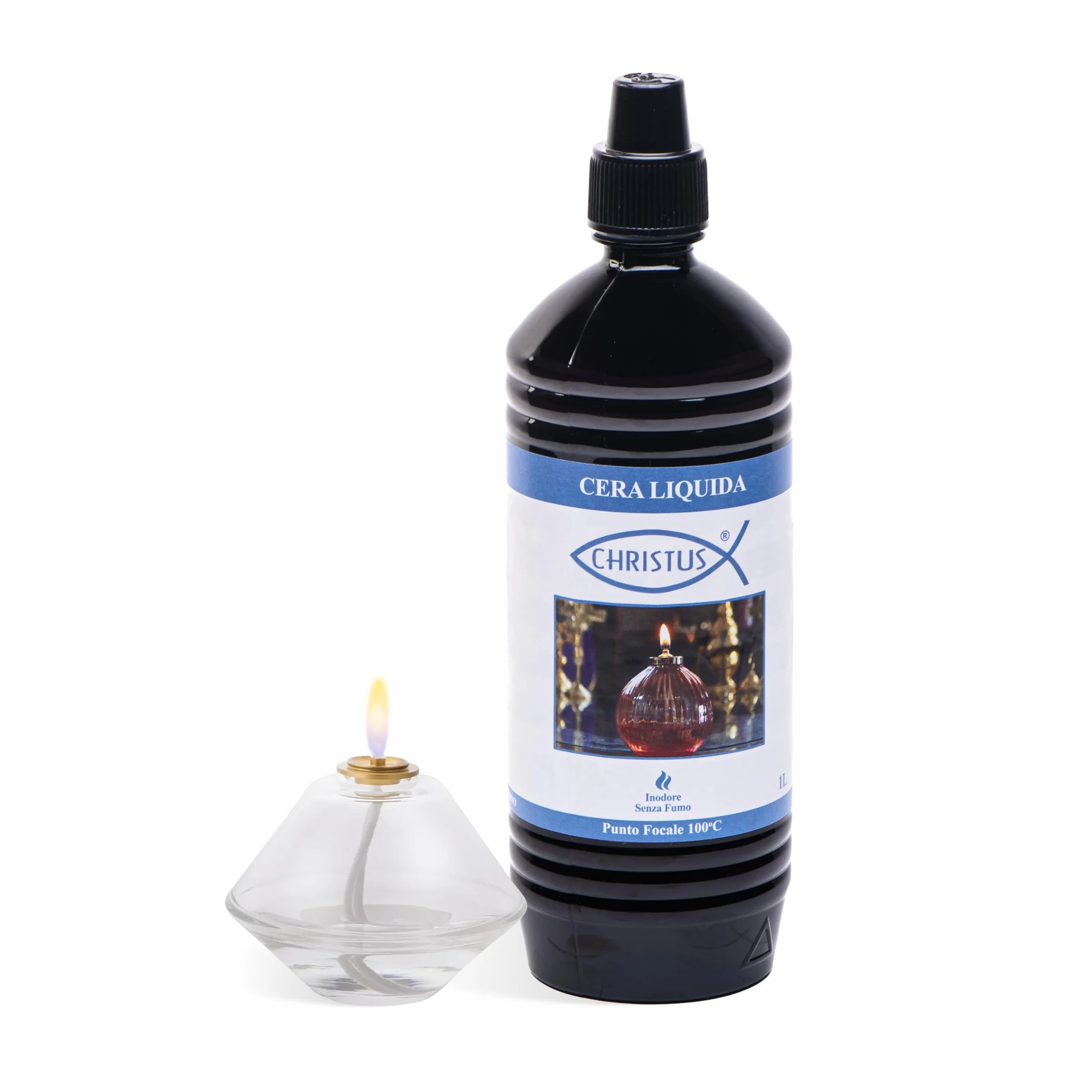 Cera Liquida 1 LT per Candele - Adatto per Uso Interno e Liturgico | Conforme Normative Europee