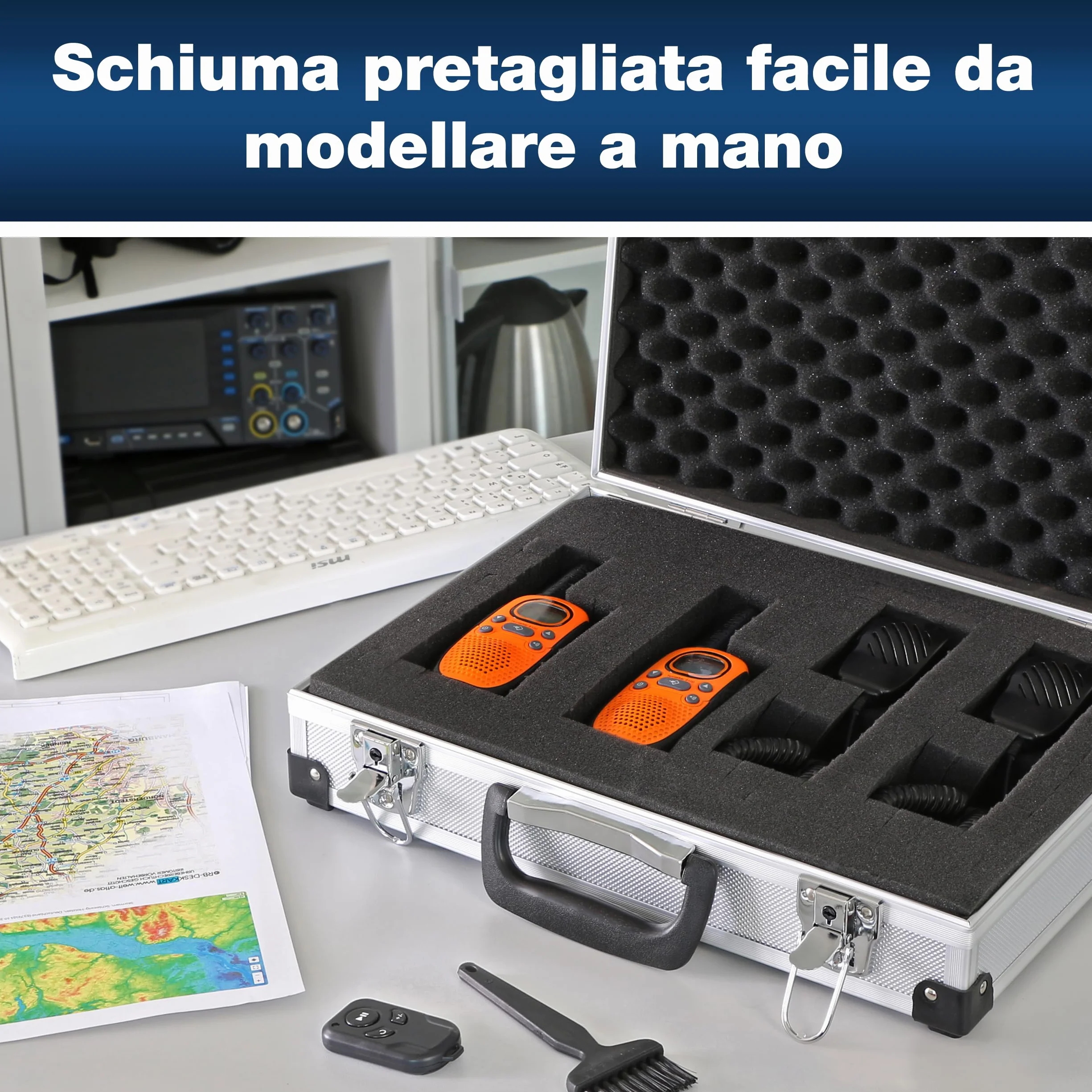 Peaktech 7265, Custodia Universale per Strumenti di Misura, 1, 390 x 280 x 100 mm