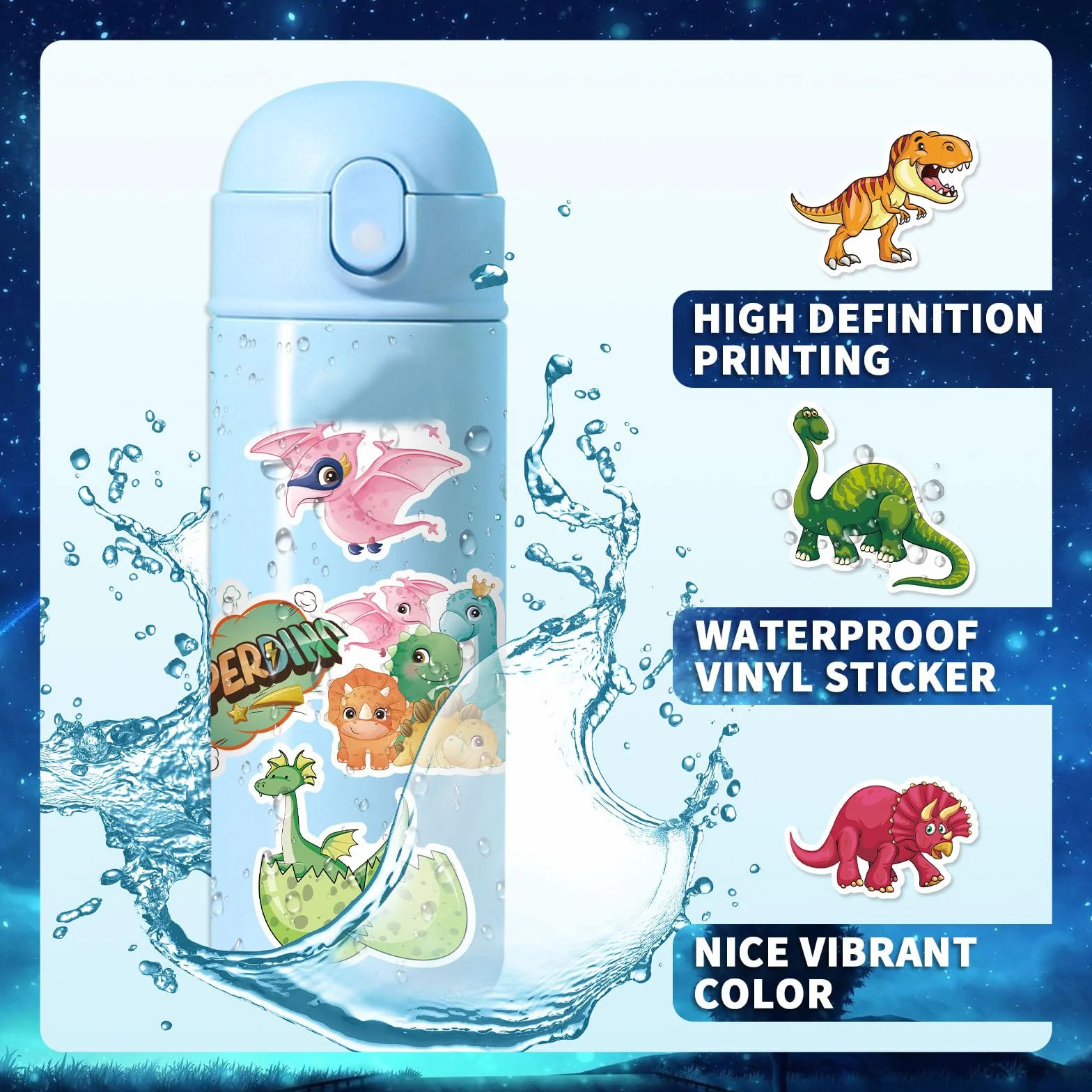 Adesivi 3D per Bambini e Adulti - 450+ Stickers Attacca Stacca con Animali e Viso - 18 Fogli di Adesivi Aesthetic per Regali