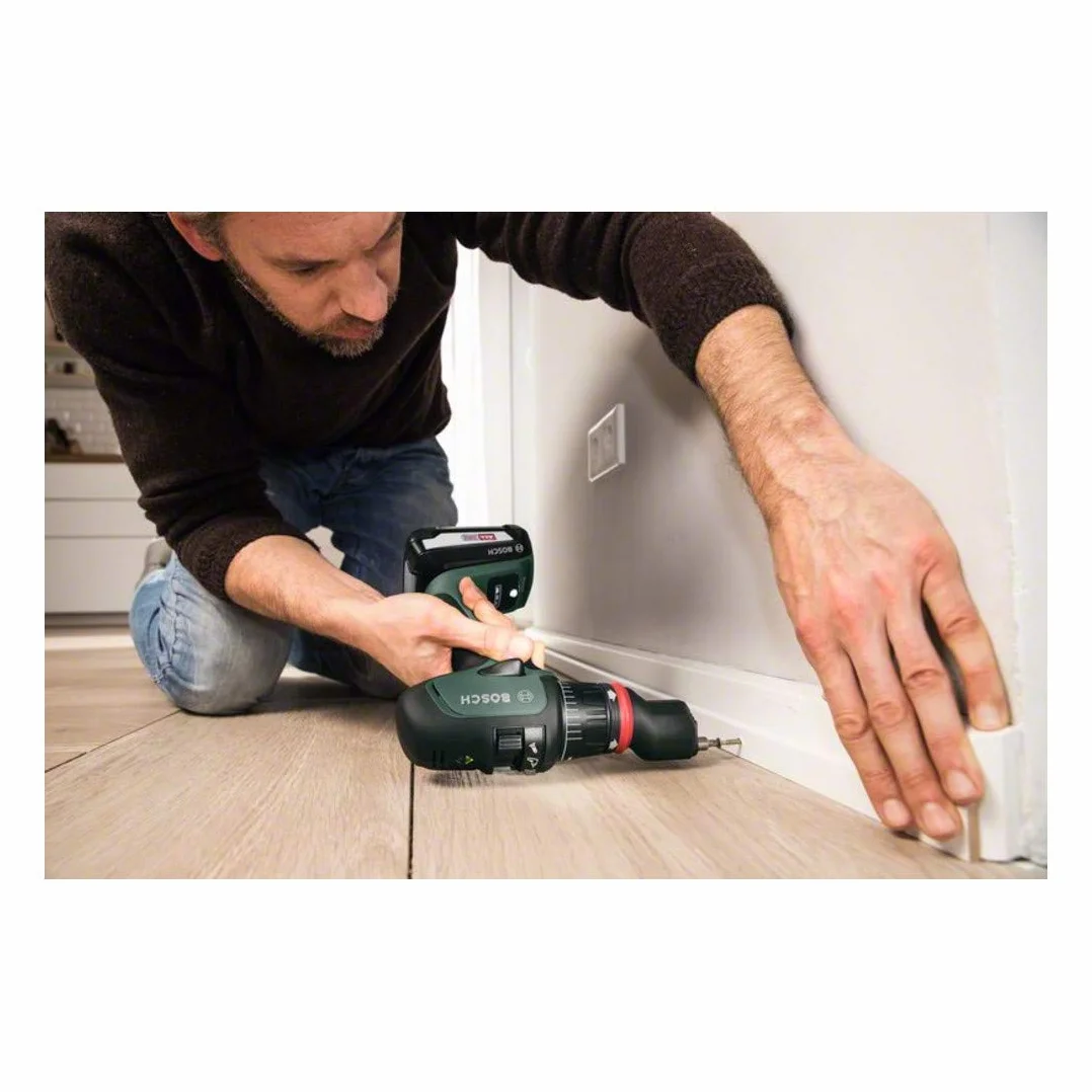 Bosch Trapano Battente-Avvitatore a Batteria AdvancedImpact 18, 1 Batteria, Sistema a 18 V, con Accessori, in Scatola di Cartone