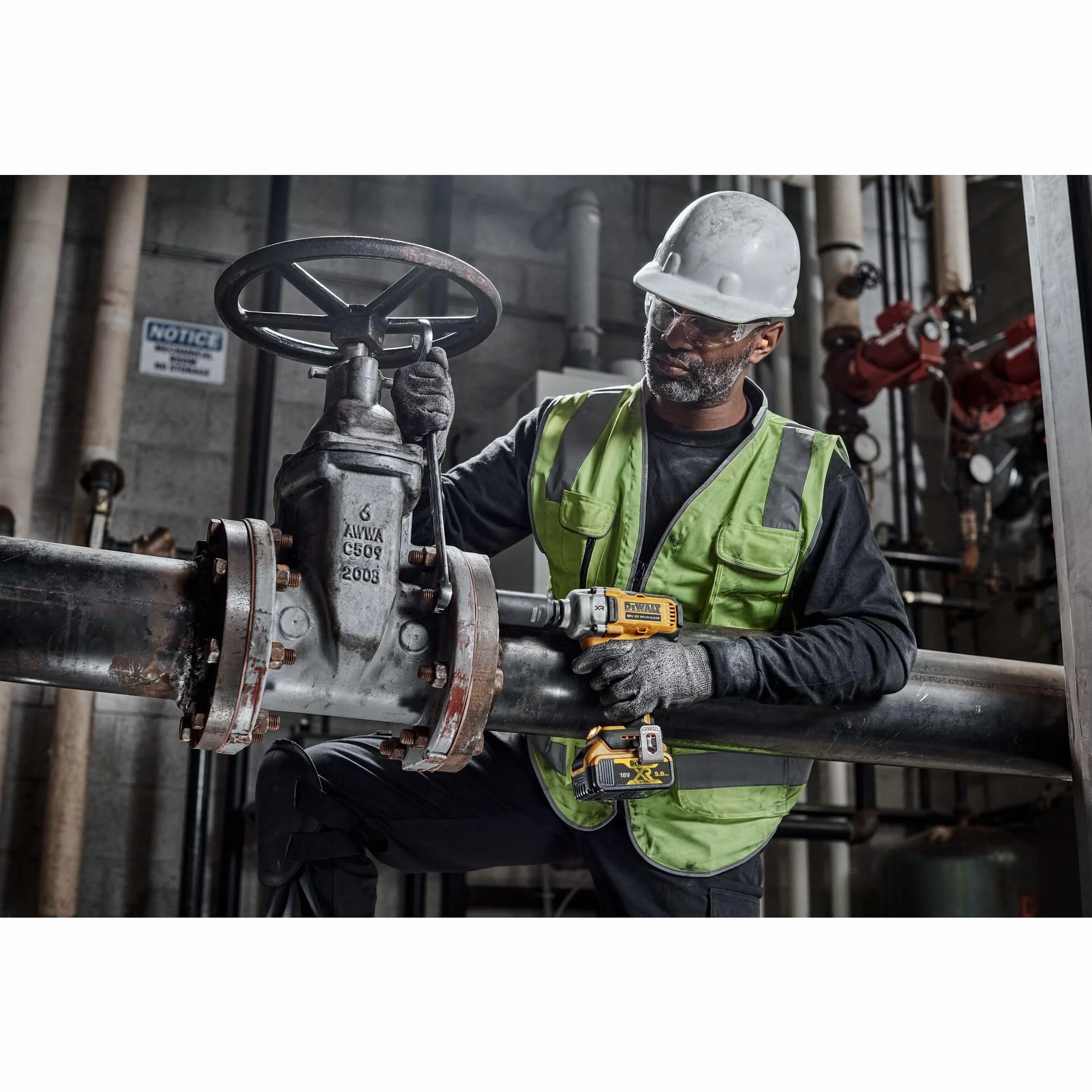 DEWALT DCF891N-XJ Avvitatore ad impulsi alta potenza 18V XR BRUSHLESS attacco 1/2" HOG RING.