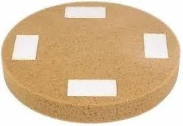Spugna Ricambio Frattazzatrice Elettrica 400x50 mm Marrone – Tampone Professionale per Intonaco e Finitura Pareti