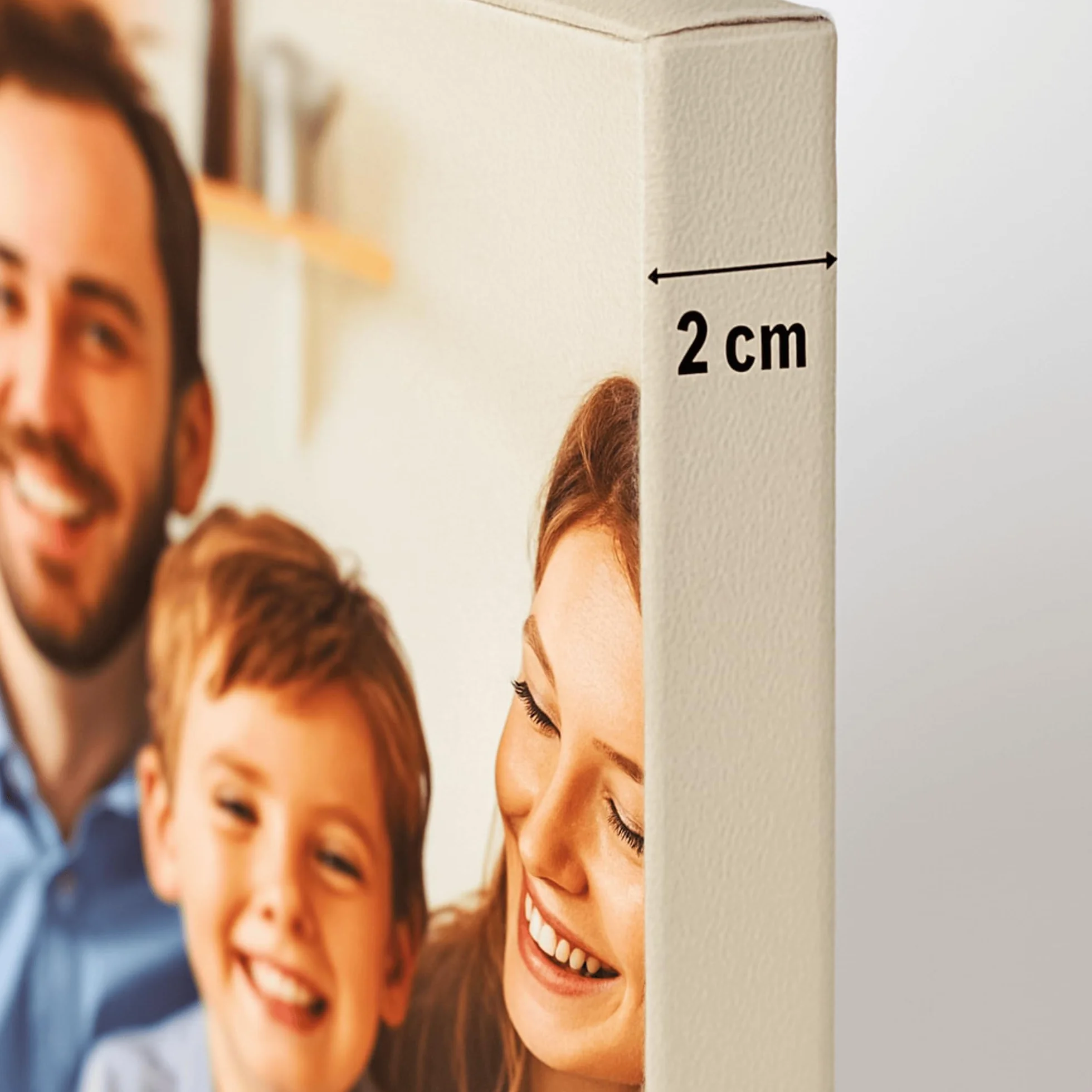 Quadro Personalizzato su Tela 100% Made in Italy con Foto HD - Telaio in Legno Incluso - Stampa Tela Personalizzabile 20x20 cm