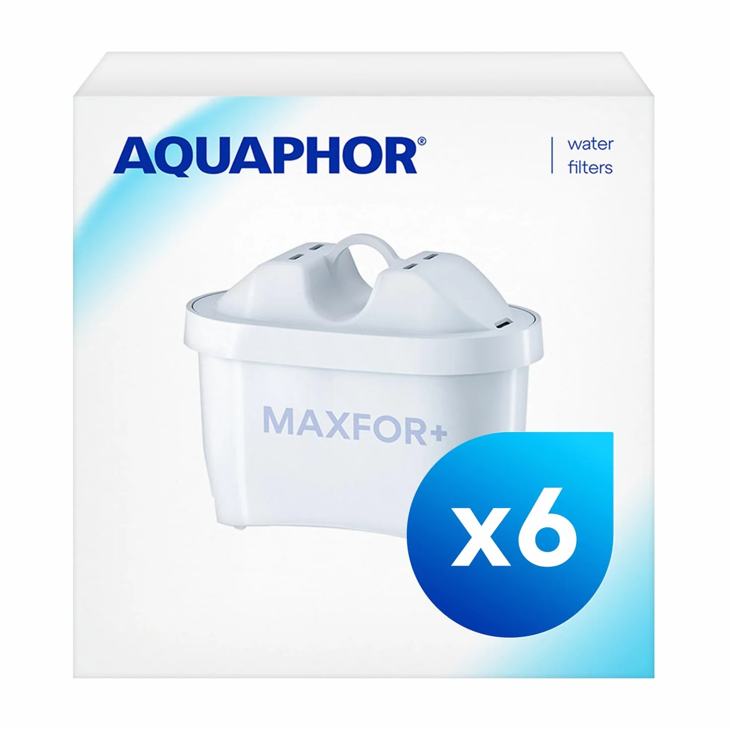 AQUAPHOR Maxfor+ Filtri Acqua Compatibili Grandi Marchi Confezione 5+1
