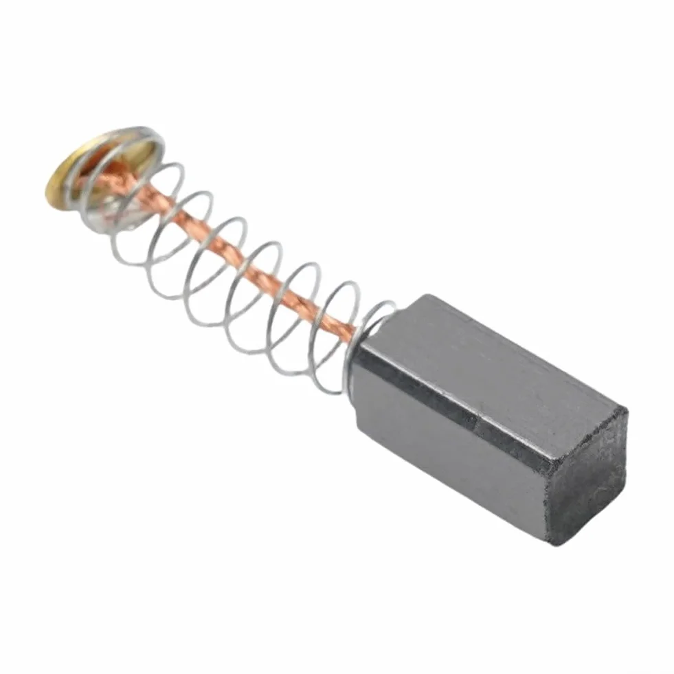 Confezione da 4 spazzole di carbone per utensili elettrici 10 mm x 5 x 5 mm parti di ricambio per funzione motore