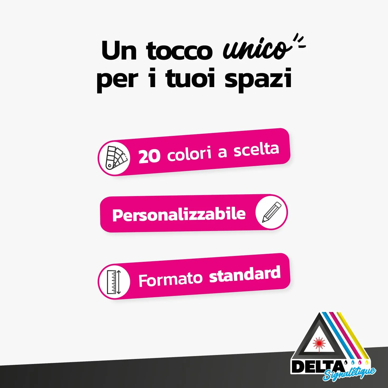 Targhetta incisa personalizzabile autoadesiva per codice CIN - alluminio spazzolato - formato 10 x 2,5 cm