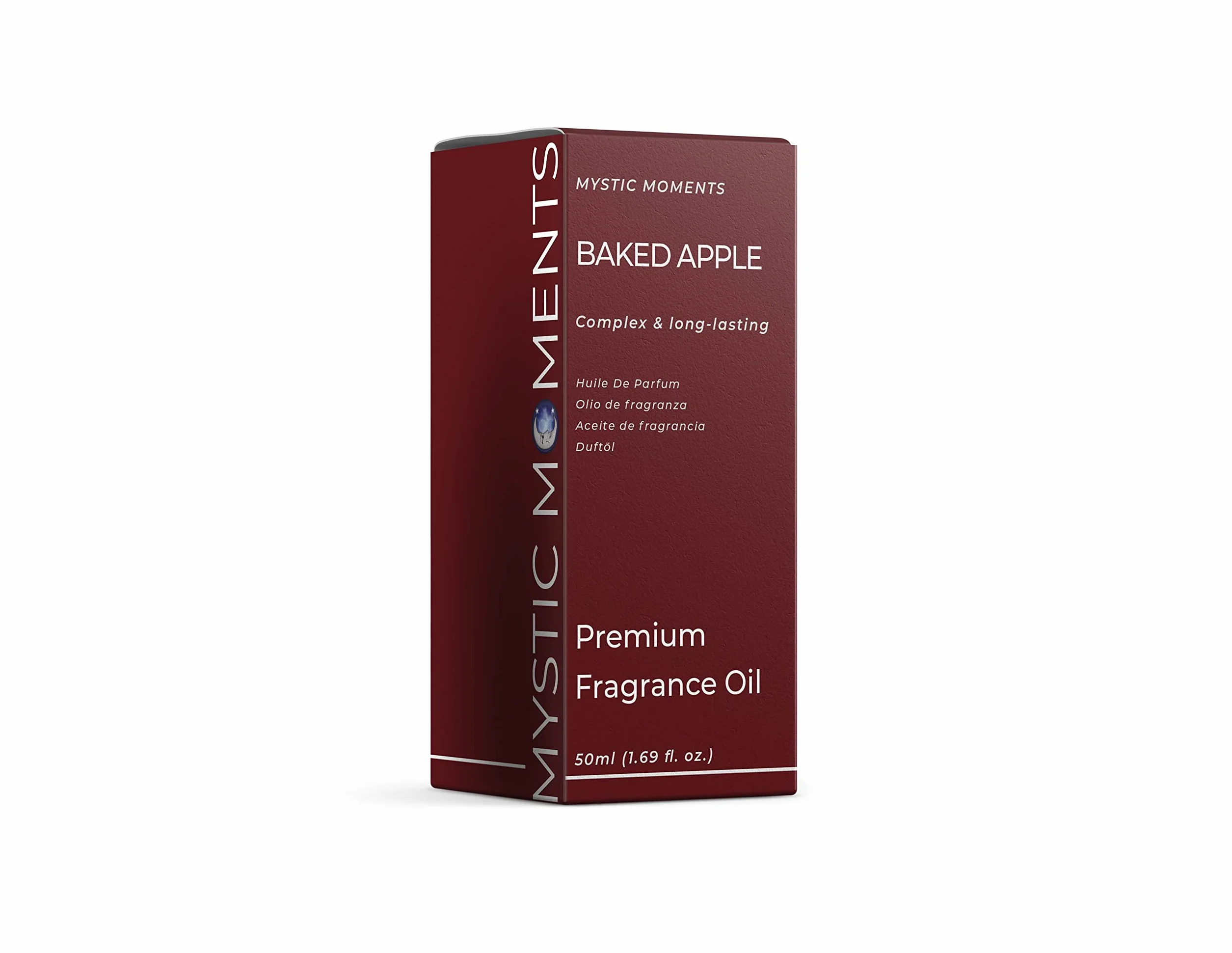Mystic Moments | Olio di fragranza di mela al forno 50 ml - perfetto per saponi, candele, bombe da bagno, bruciatori di olio, diffusori e articoli per la cura della pelle e dei capelli