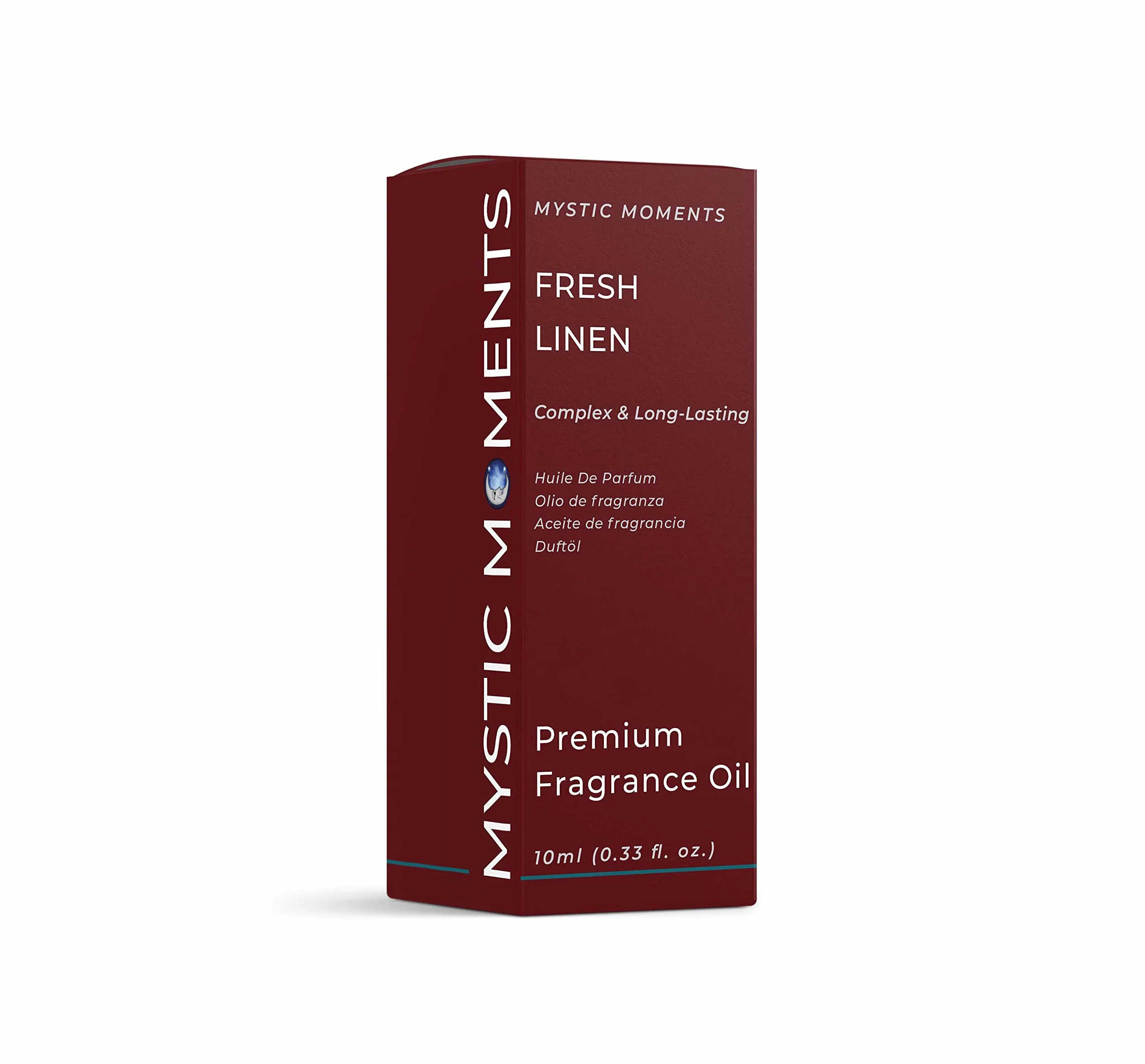 Mystic Moments | Olio di profumo di lino fresco - 10 ml - perfetto per saponi, candele, bombe da bagno, bruciatori ad olio, diffusori e articoli per la cura della pelle e dei capelli
