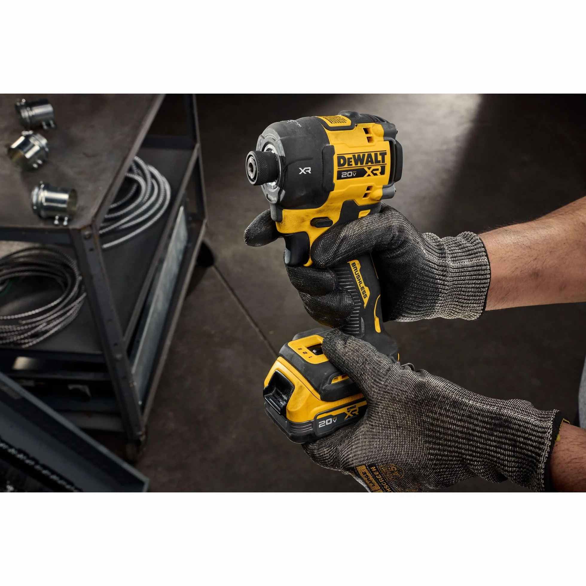 DEWALT DCF870B - Avvitatore idraulico silenzioso senza fili, 20 V MAX XR 1/4", solo strumento nudo