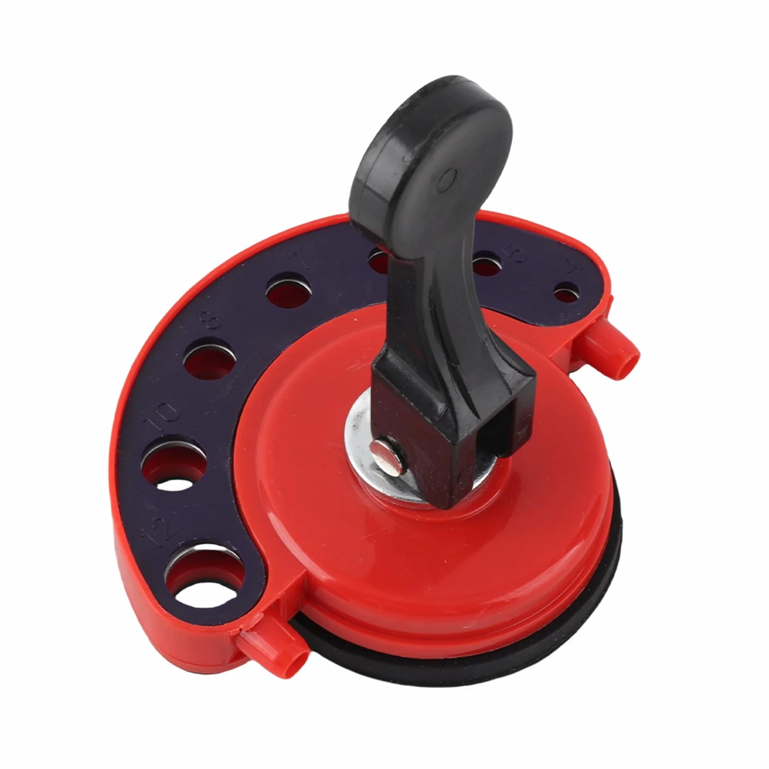 Punta Trapano per a Tazza per Vetro per Piastrelle con Guida per Punte Trapano con Base a Vuoto. Localizzatore di Aperture per Vetro per Piastrelle con Ventosa 4-12 Mm