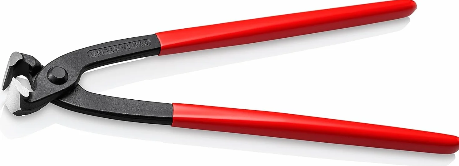 KNIPEX Tenaglia (pinza per ferraioli e cementisti) in confezione Self-service rivestiti in resina sintetica 300 mm, 99 01 300 SB