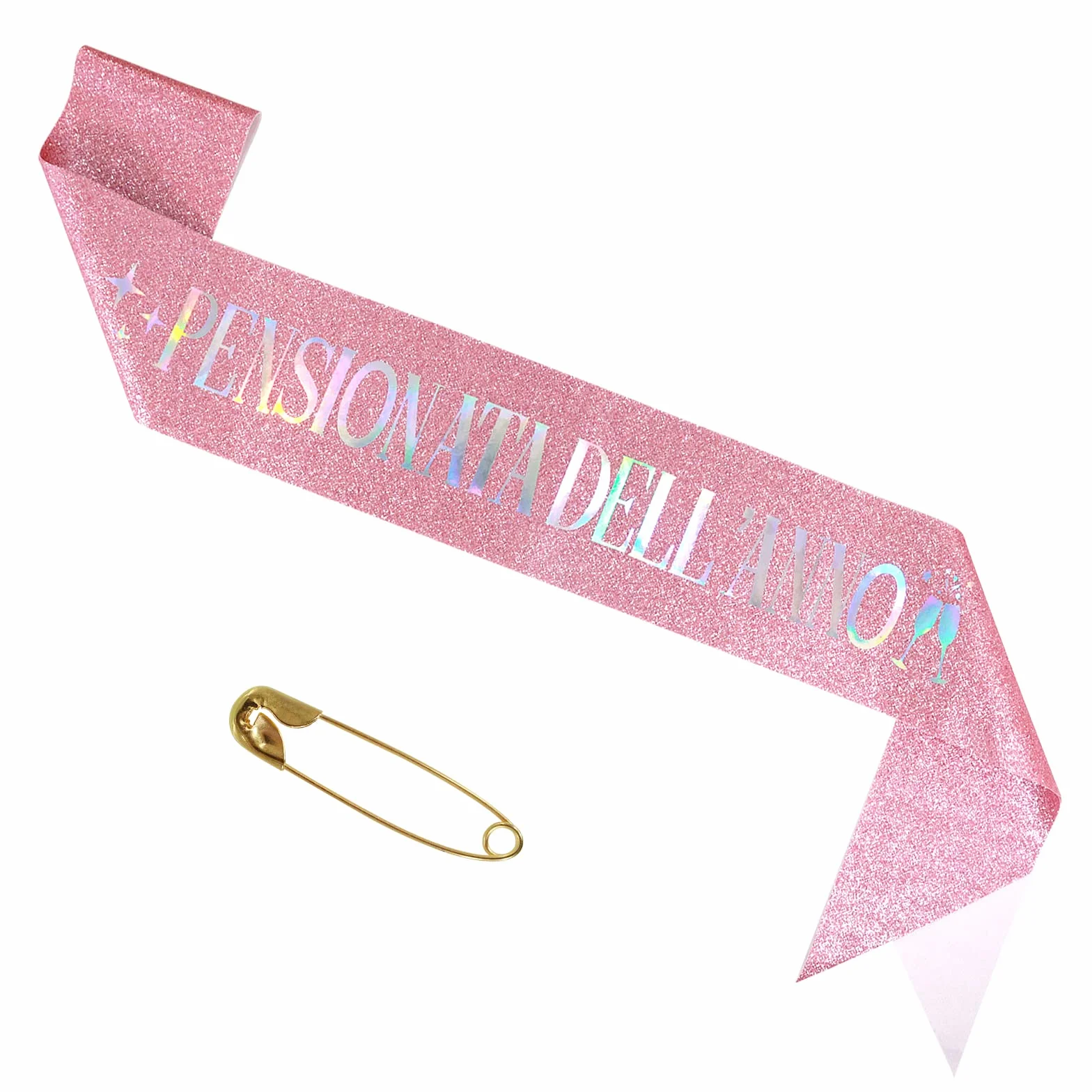 Fascia Pensione Donna Regalo Festa della Donna Gadget Decorazione Addobbi Idee Regalo Party Pensione