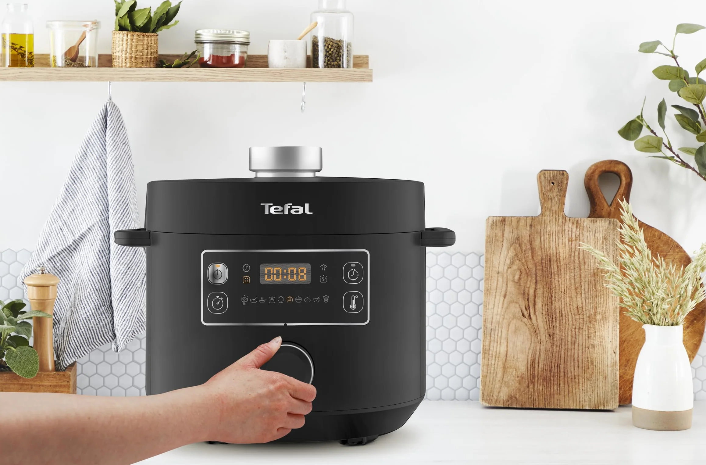 Tefa Multikocher Turbo Cuisine 5L bk