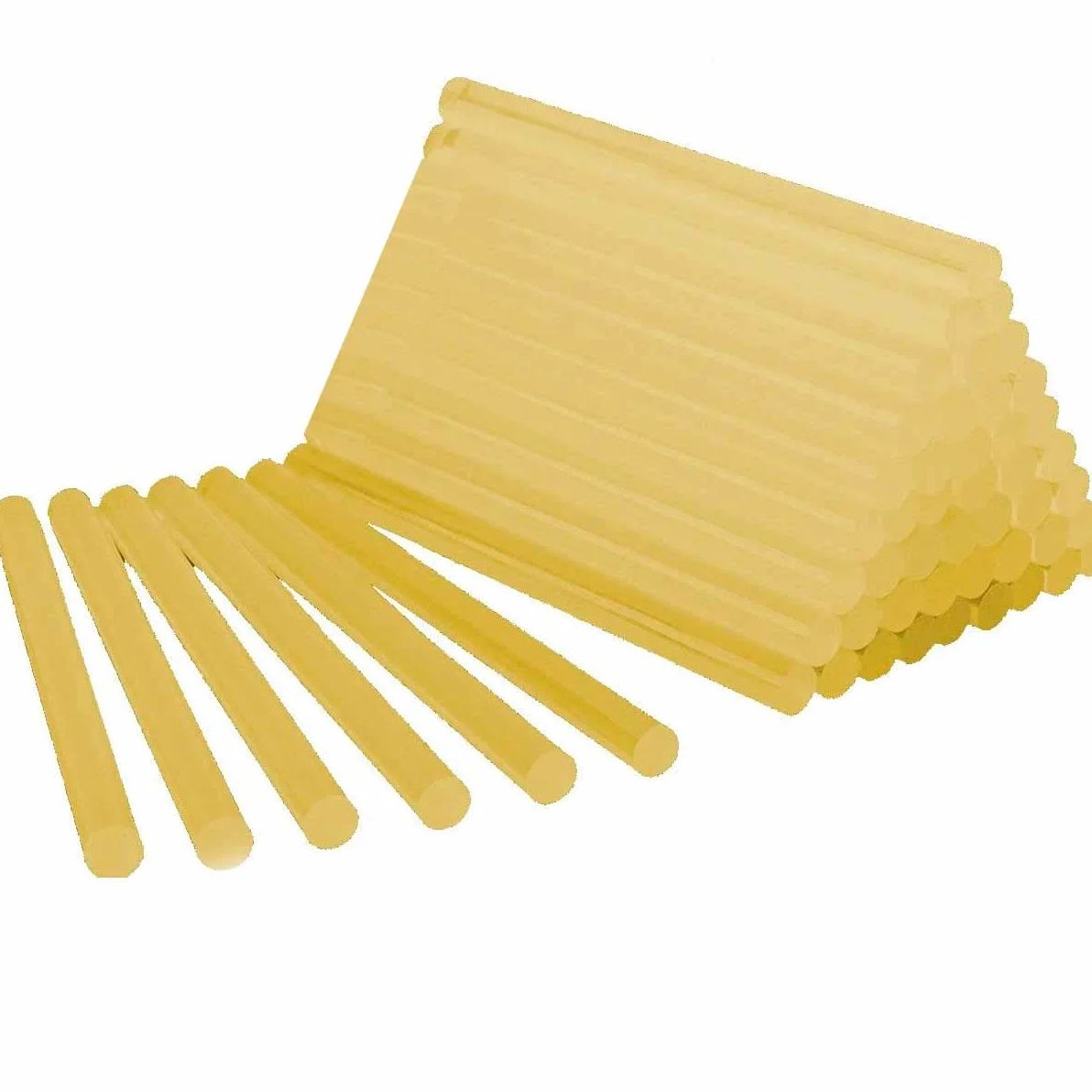 Borsa 1 kg colla a caldo Manegevole gialla – 50 Barre di silicone per pistola calda 11 x 200 mm – professionale – (Made in Spain)