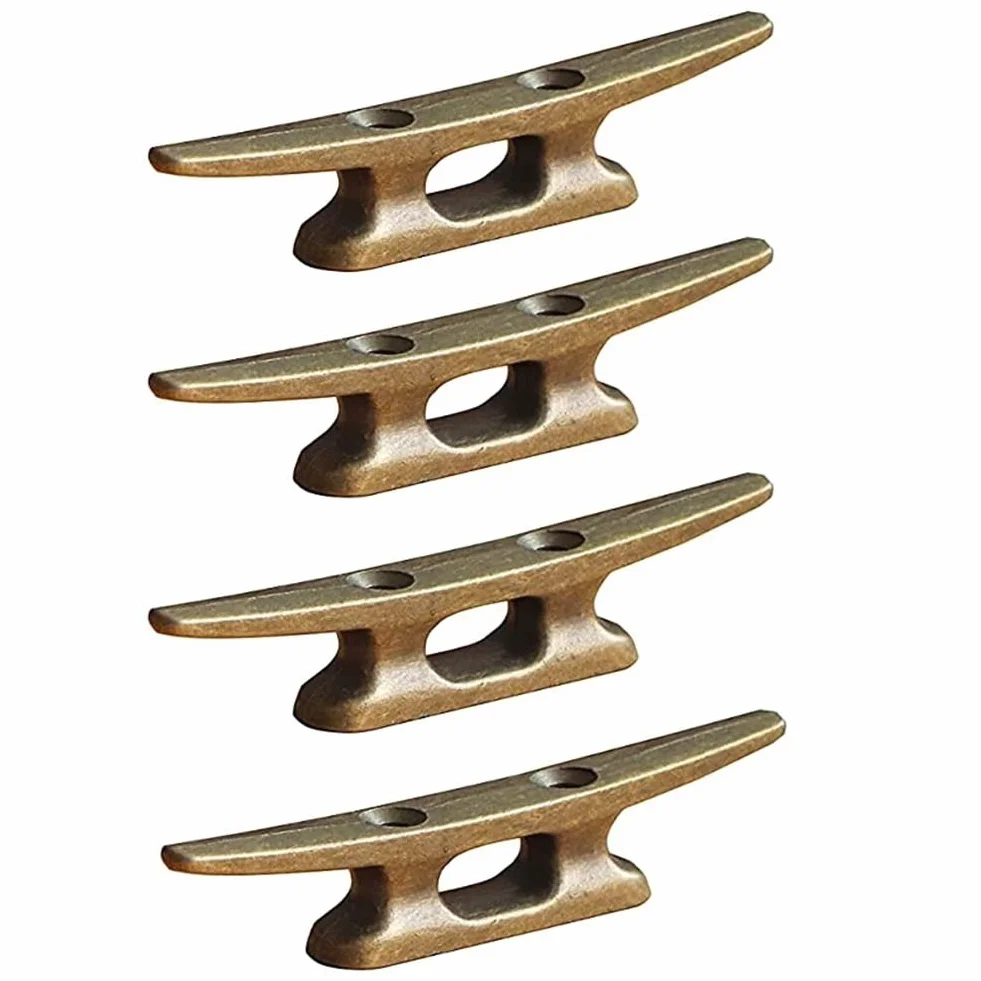 Ormeggio Barca 4 Pollici Bronzo Ghisa 4 Pezzi