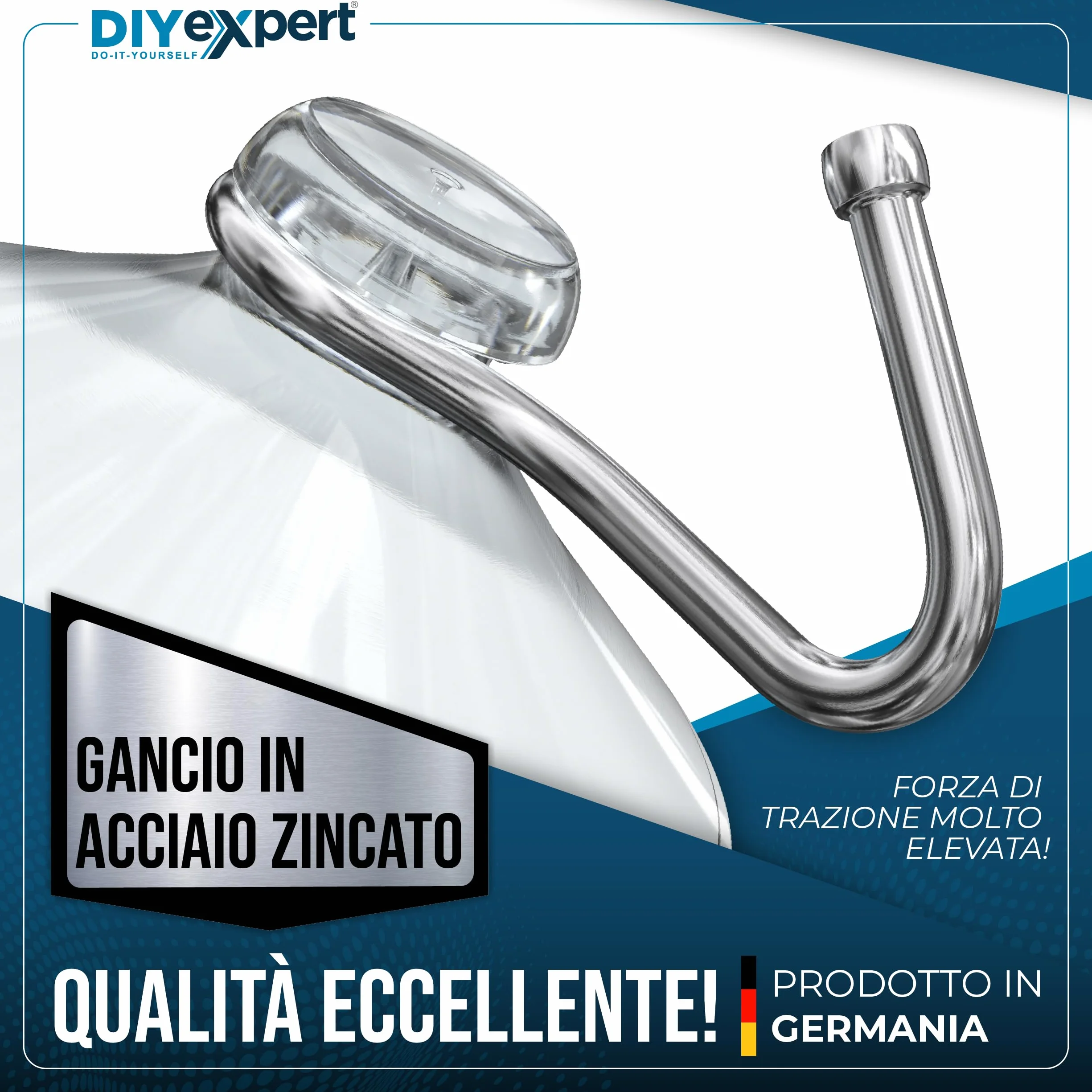 Ganci di aspirazione Ø 40 mm 10 pezzi