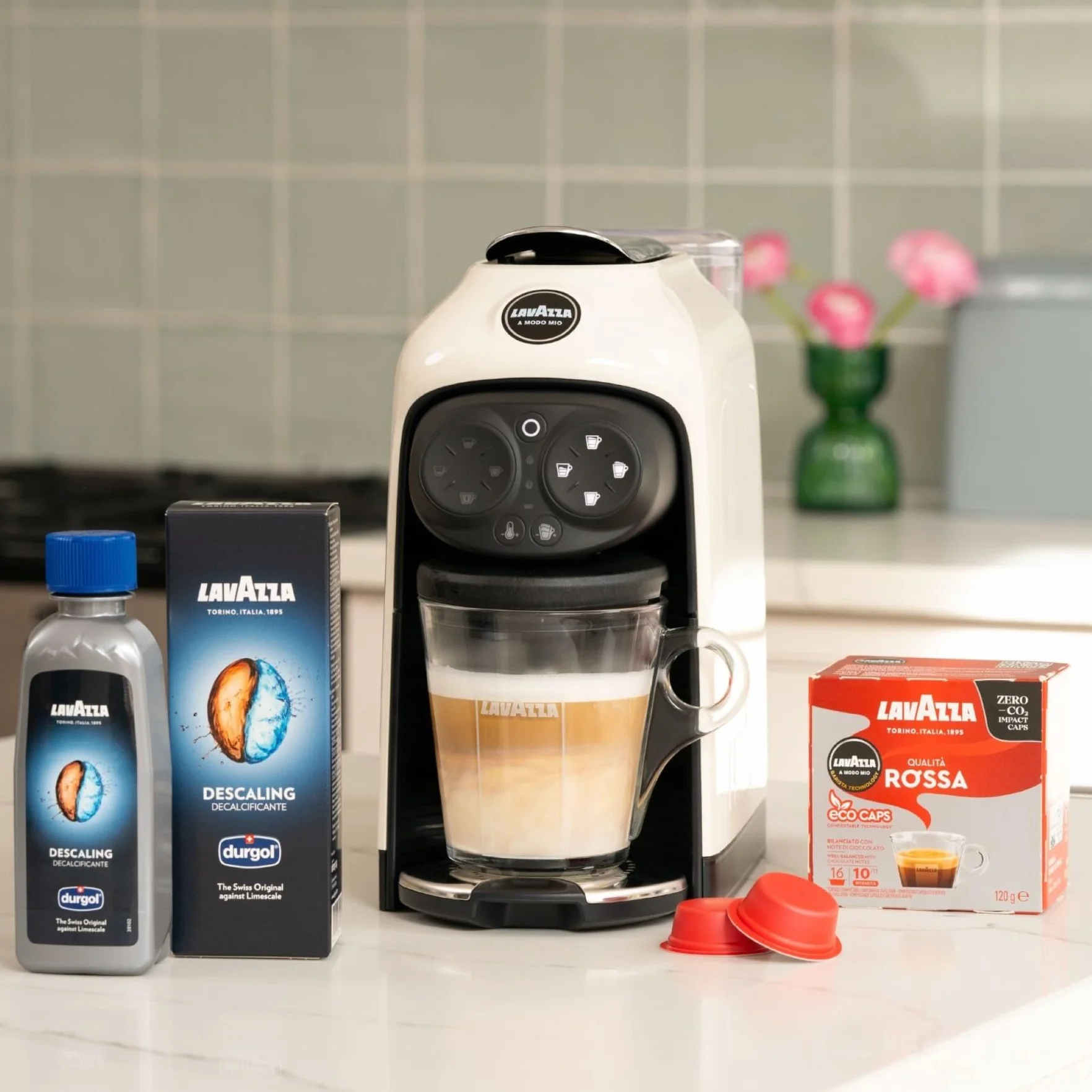 Lavazza A Modo Mio Liquido Decalcificante Per Macchine Caffè, 250 ml, Nero