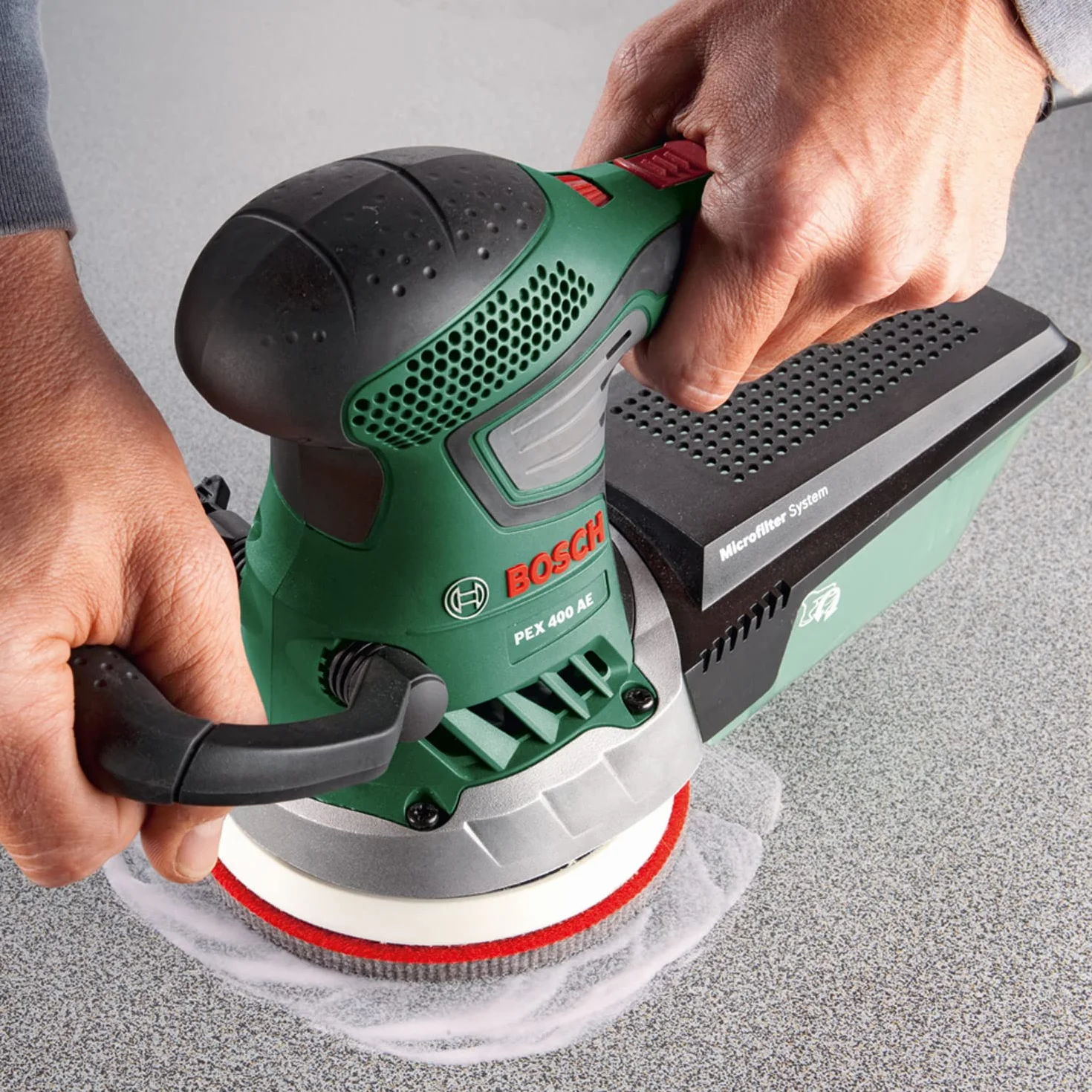 Bosch Pex 400Ae Levigatrice Rotorbitale 370W 230V